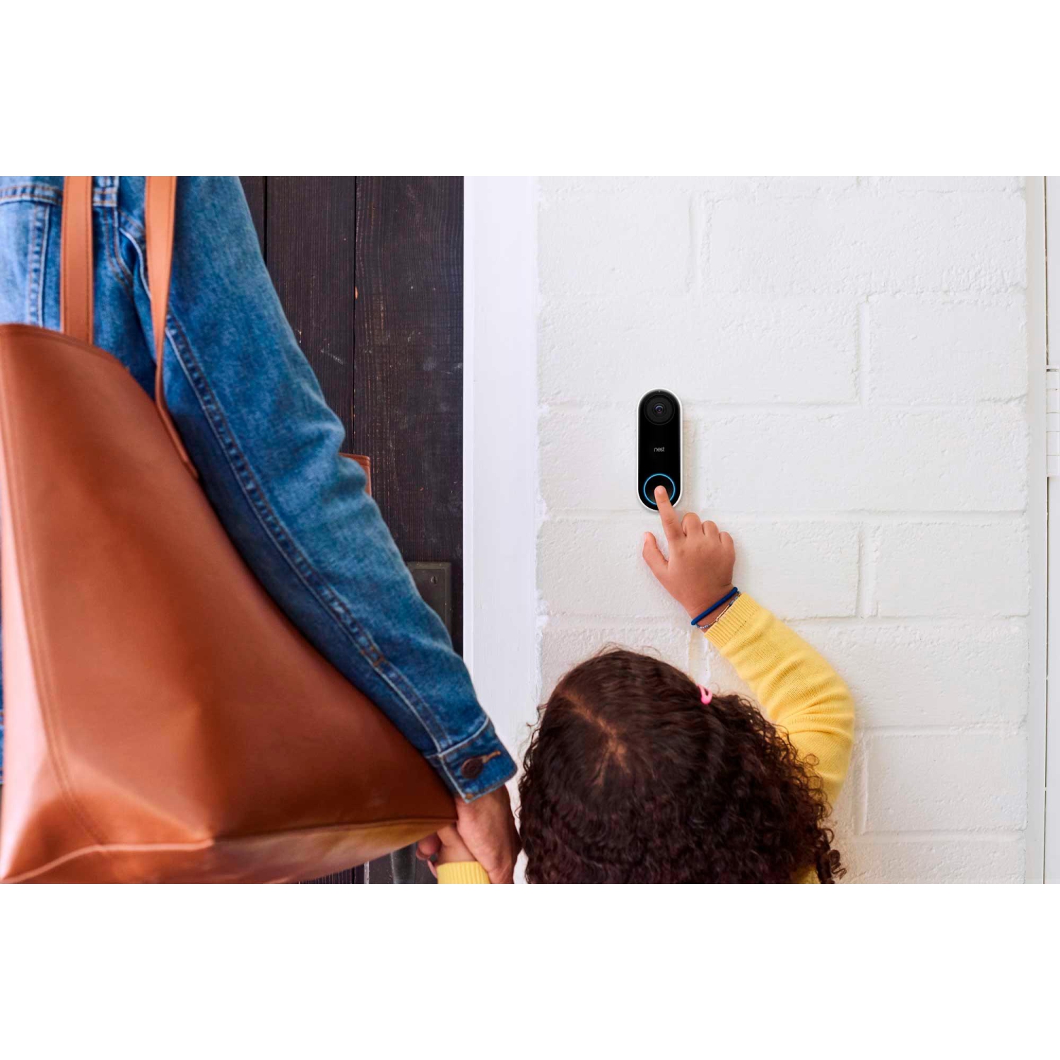 Google - Nest Doorbell Smart Wi-Fi Video Doorbell (US Version)