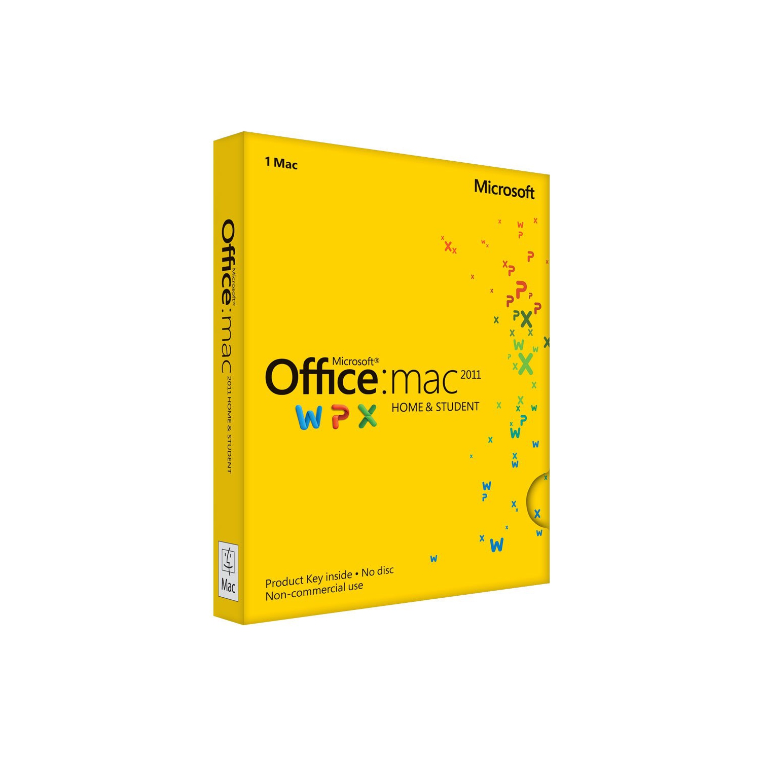 Microsoft Office Mac Home & Student 2011 Key Card