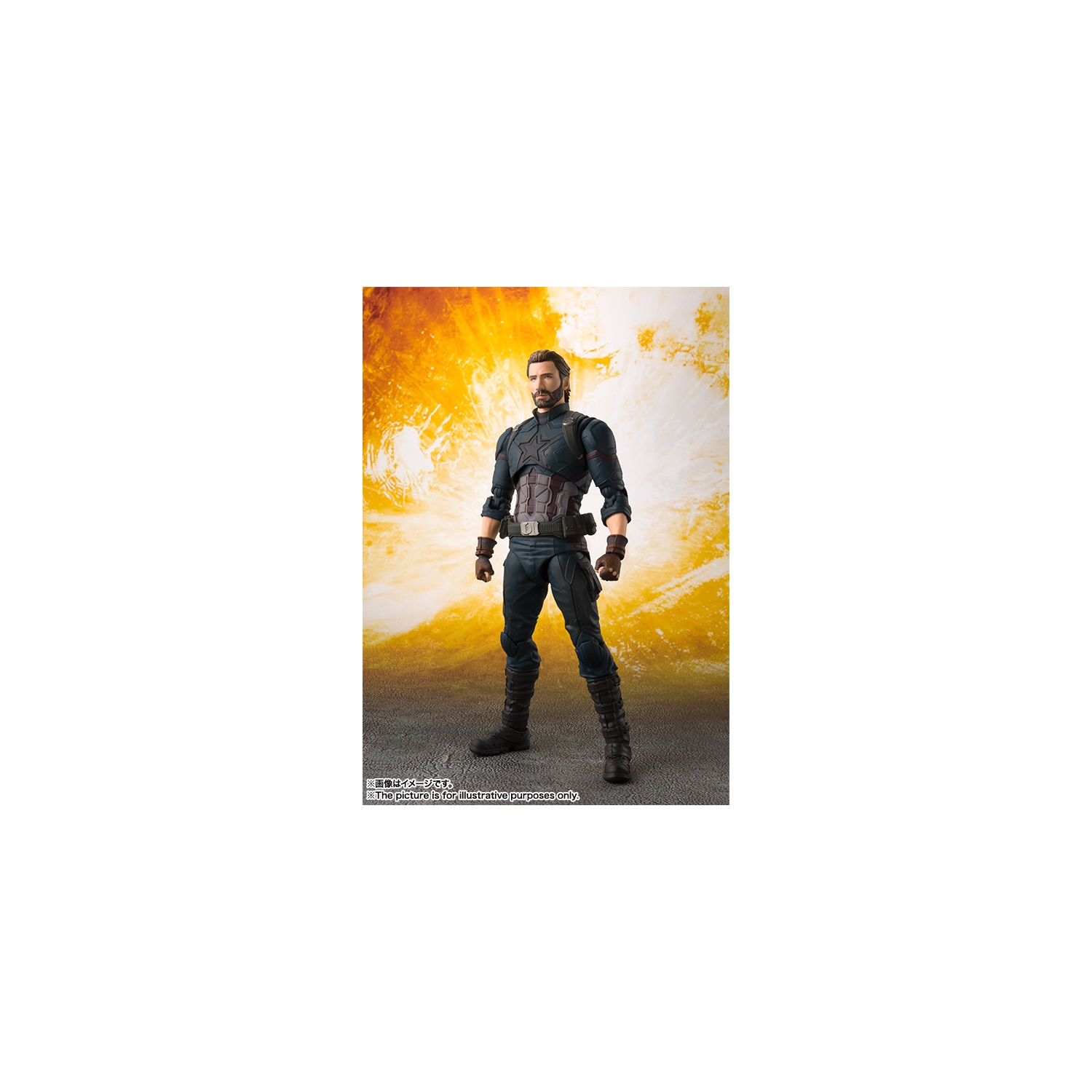 Avengers Infinity War 6 Inch Action Figure S.H. Figuarts - Captain America