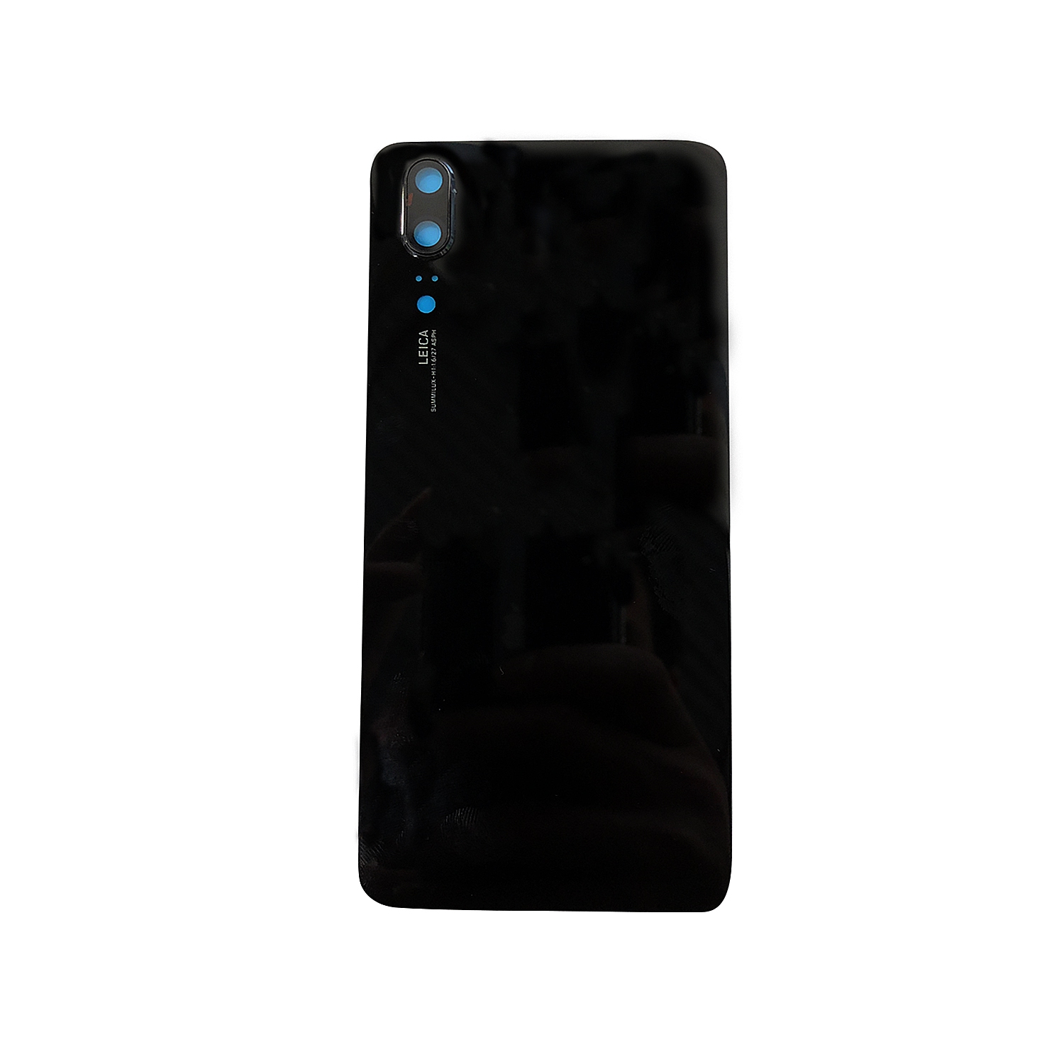 Replacement Battery Back Housing Cover + Camera Lens For Huawei P20 - Black