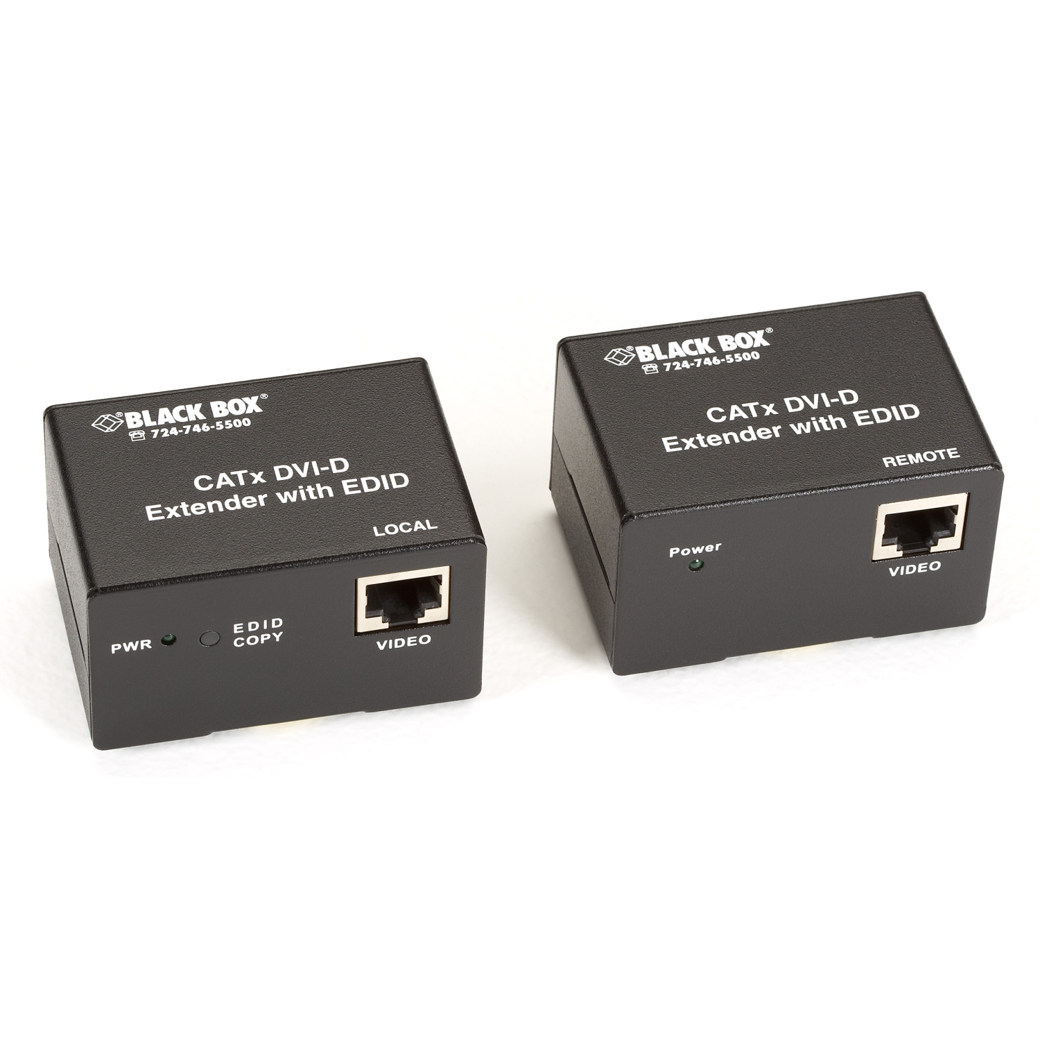 Black Box CATx DVI-D with DDC SL Extender Kit -