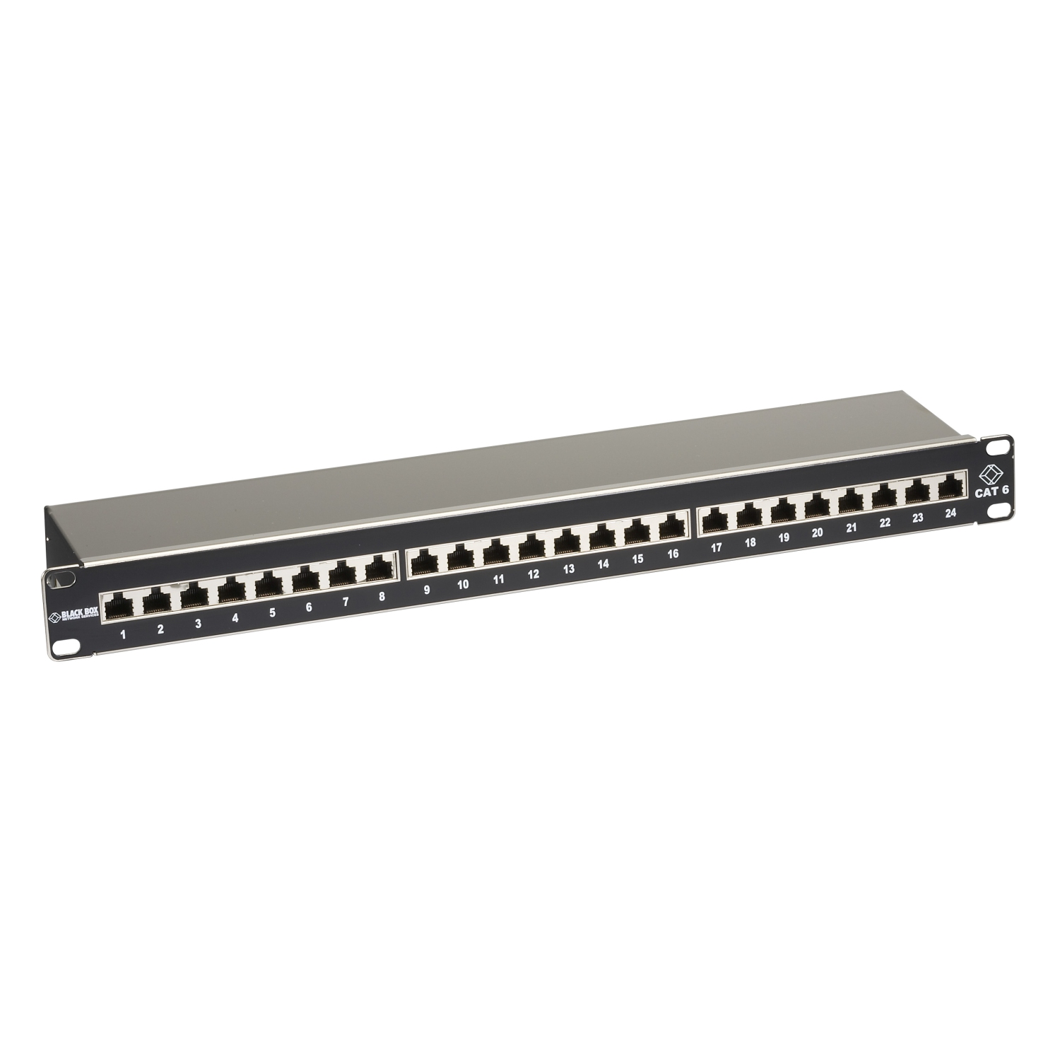 Black Box Network 24-Port CAT6 Patch Panel