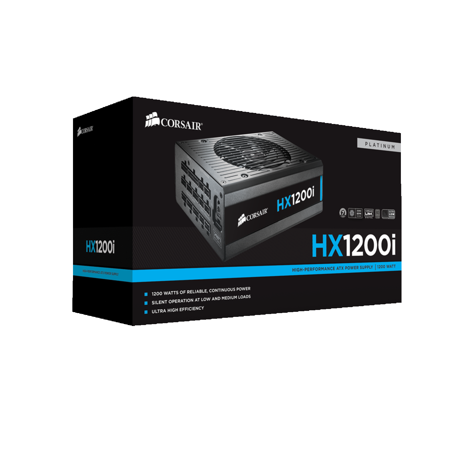 Corsair HXi Series HX1200i 1200W Fully Modular Power Supply -