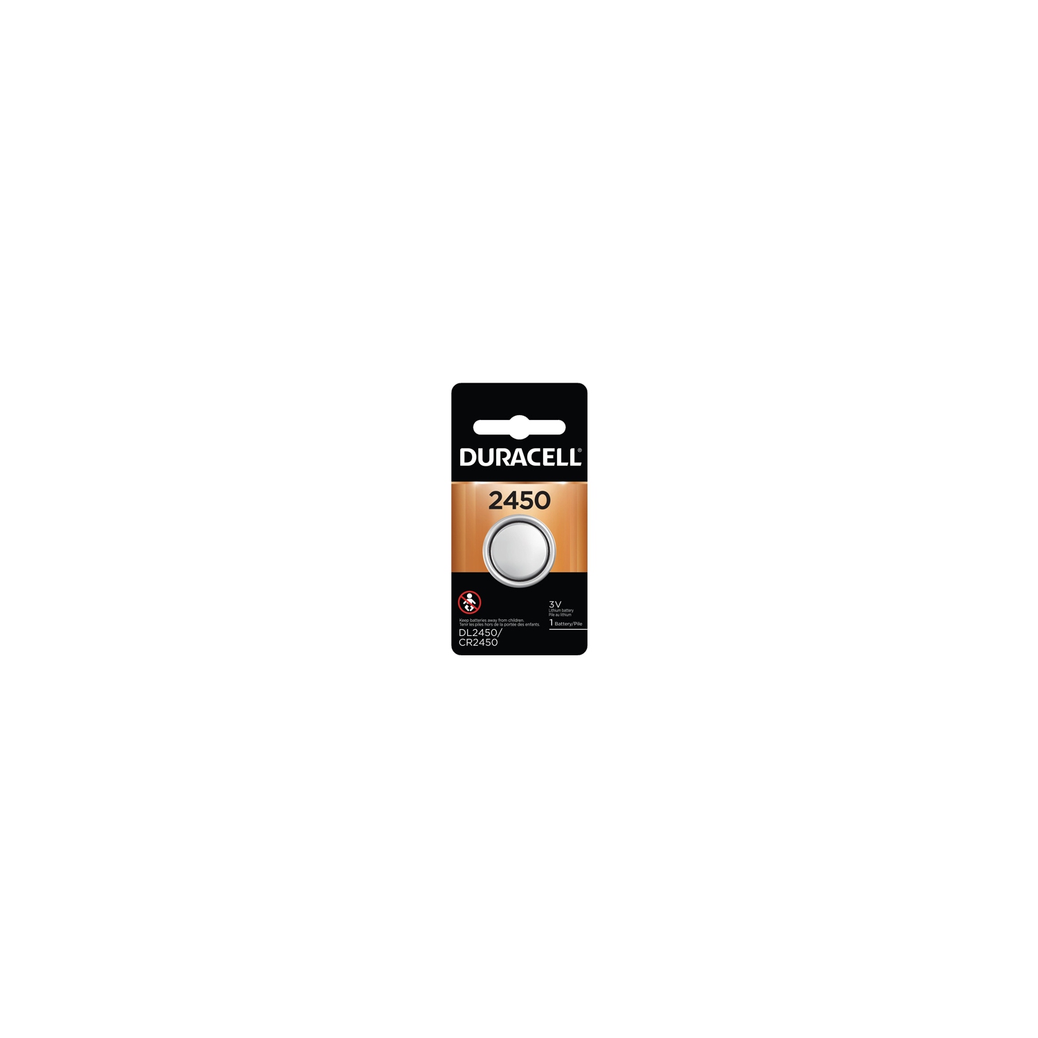 12-Cards CR2450 Duracell 3 Volt Lithium Coin Cell Batteries