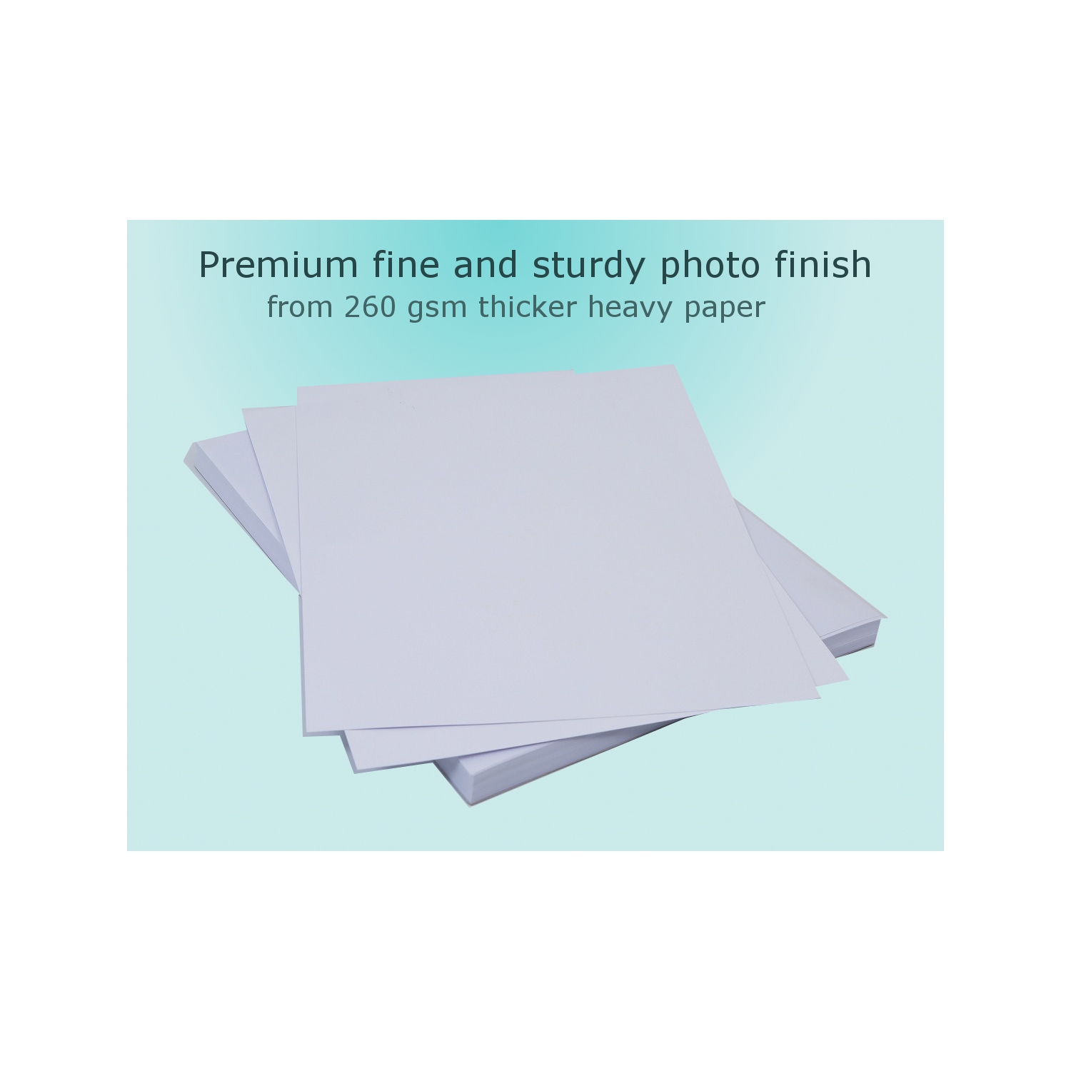 COLORBLACK® 5 Packs of Glossy Resin Coated Inkjet Photo Paper, 4X6 Inches / 102x152 mm, 69lbs / 260gsm, 50 sheets/Pack