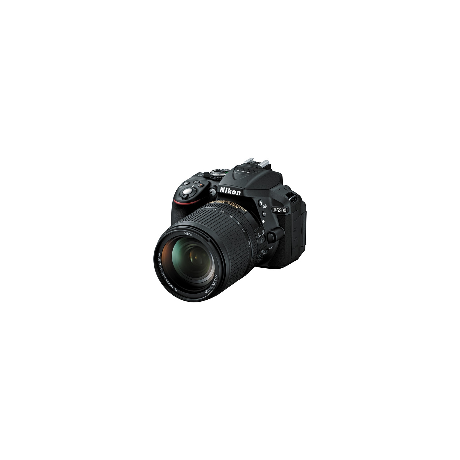 Nikon D5300 DSLR Camera with 18-140mm VR Lens (Black) - US Version w/Seller Warranty