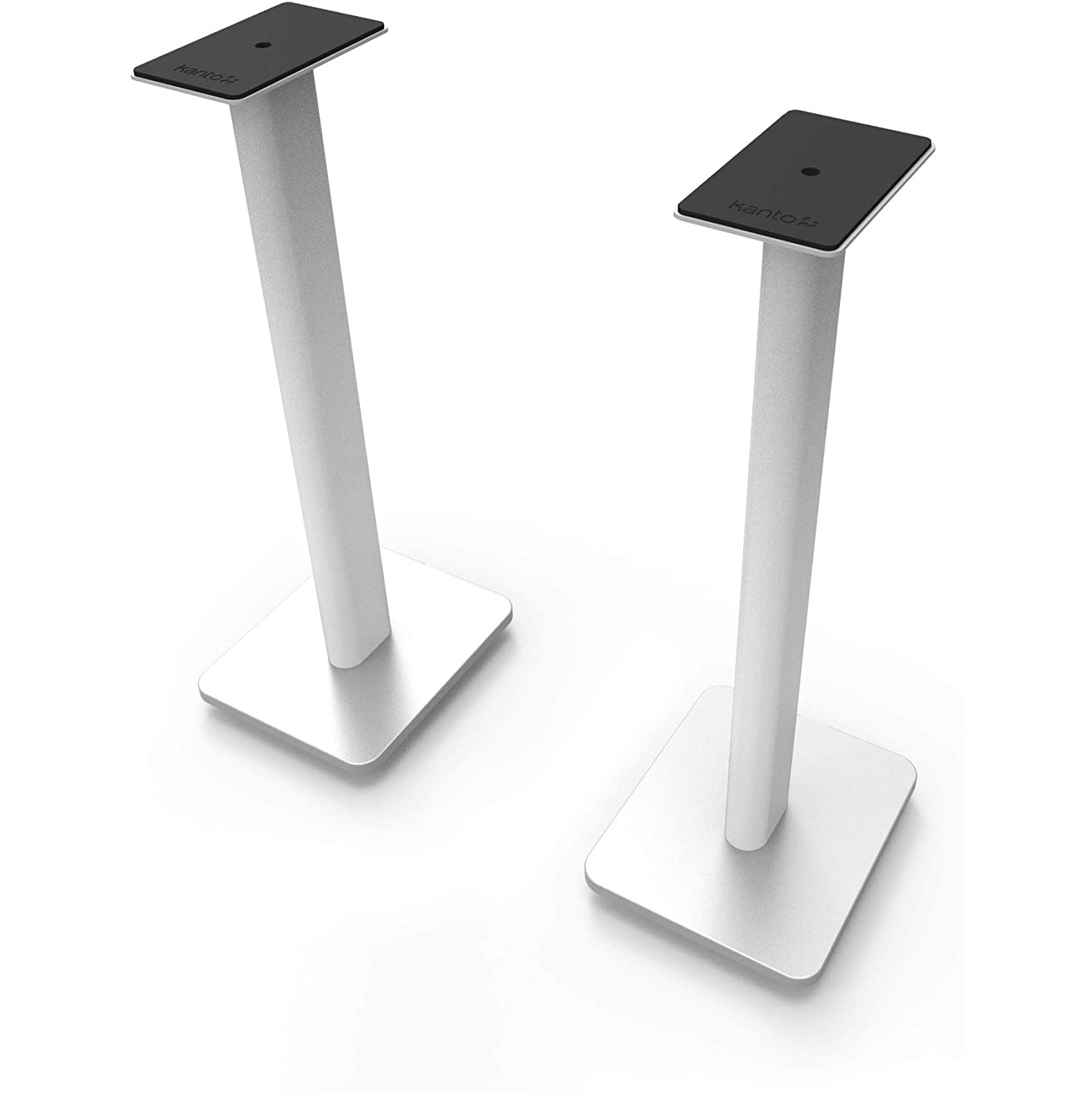 Kanto SP26PLW 26" Bookshelf Speaker Stands, White
