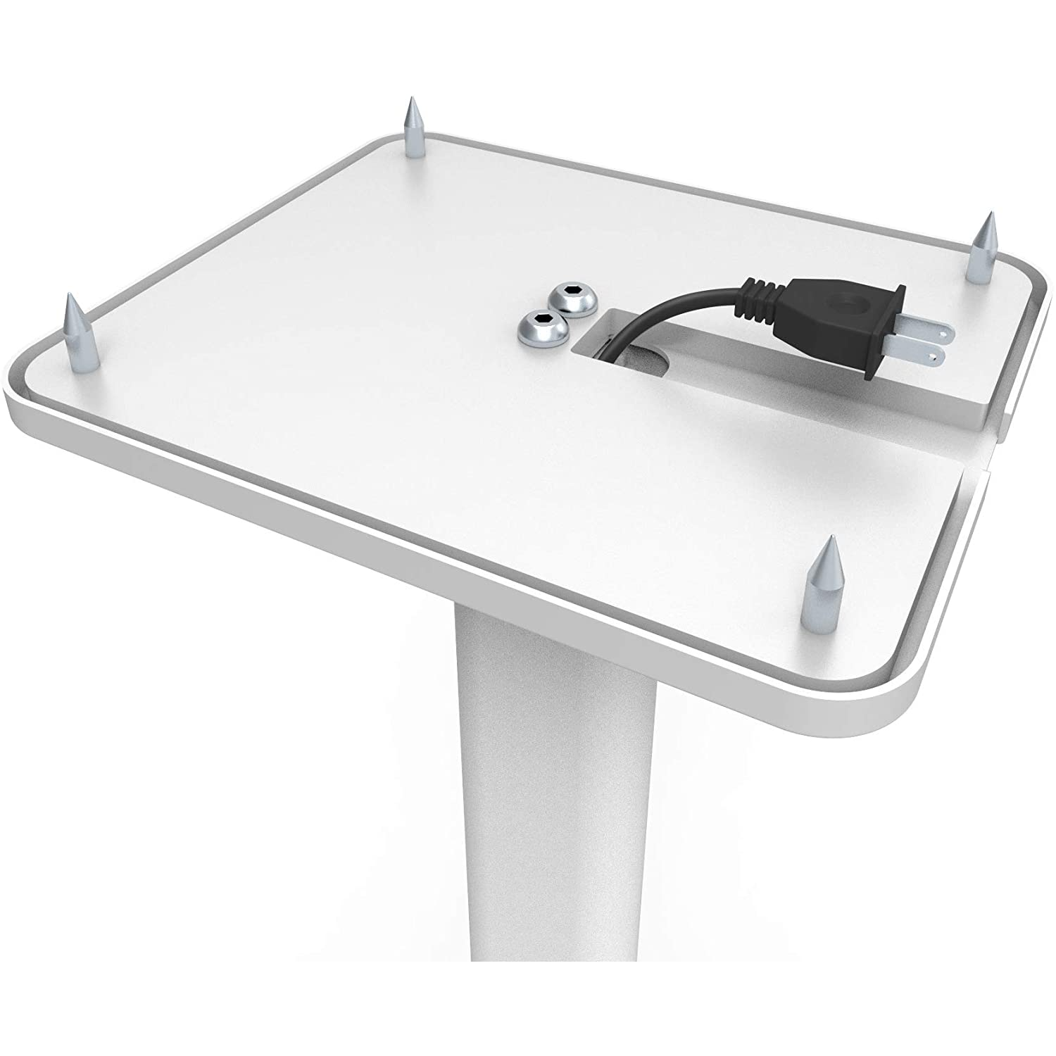 Kanto SP26PLW 26" Bookshelf Speaker Stands, White