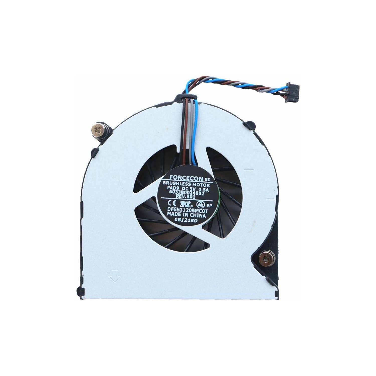 Ventilateur de processeur HP ProBook haute performance pour modèles 4530S, 4730S, 6460&nbsp;B, 8460P, 8470P - Numéros de pièce 641839-001, 646285-001