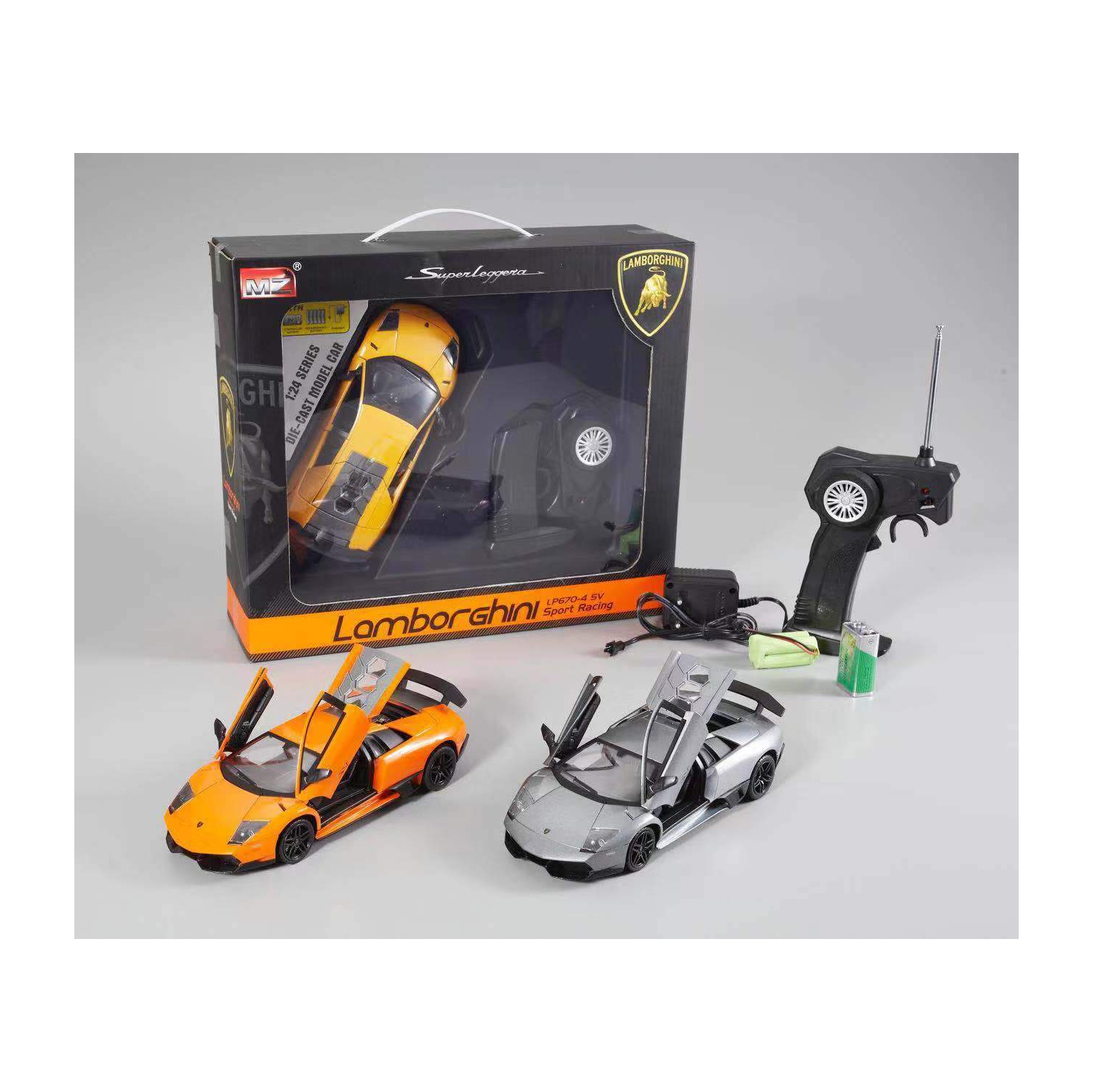 1:24 R/C DIE CAST Lamborghini LP670 - Orange