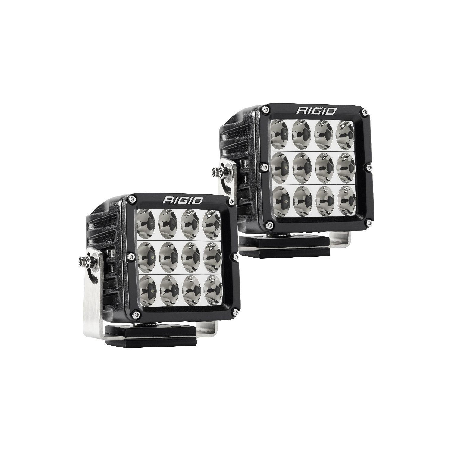 D-XL PRO de rigide Industries – DEL Spectre-Driving – paire – Noir