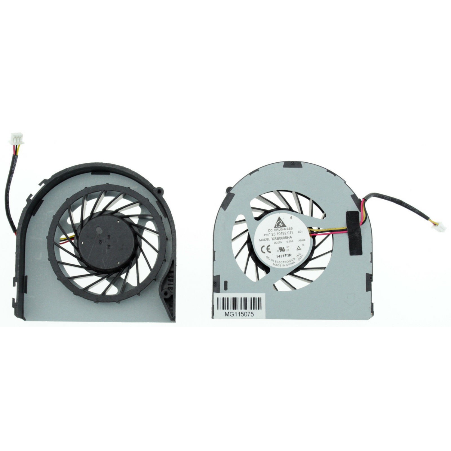 New Dell DFS481305MC0T-FADW KSB0605HA-AM64 CPU Fan Y2JM0