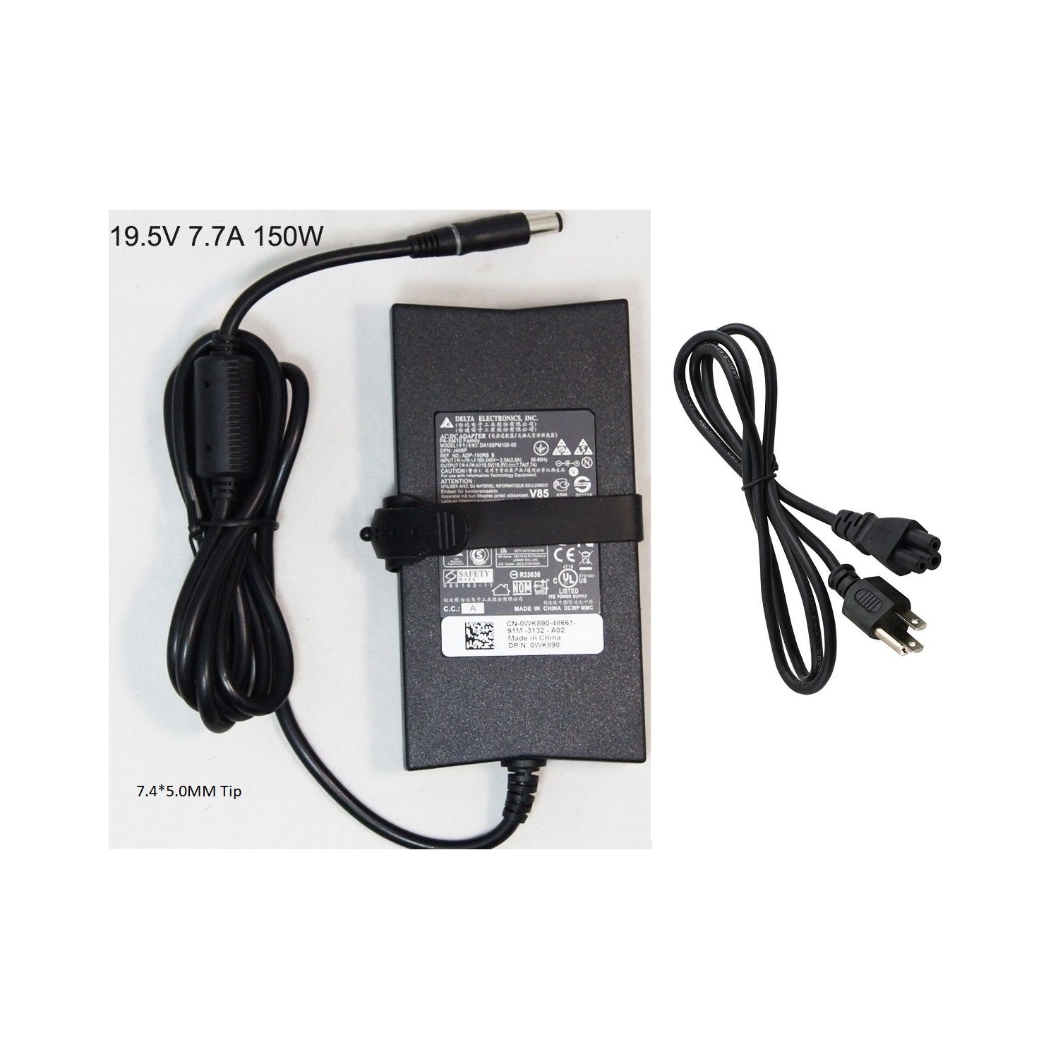 New Genuine Dell Alienware M14x R1 R2 M15x AC Adapter PA-5M10 Charger 150W