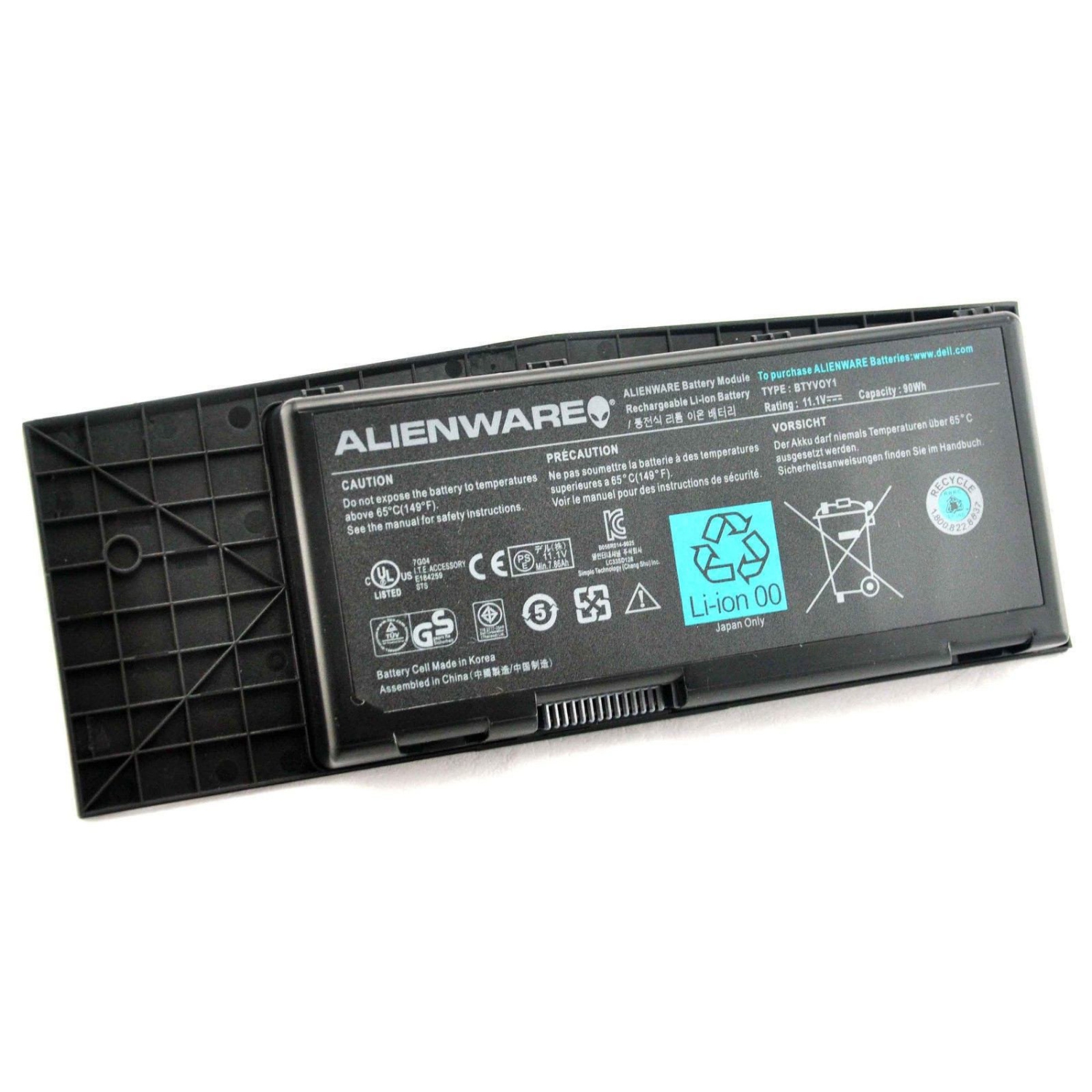 New Genuine Dell Alienware M17x R3 R4 BTYVOY1 Battery 7XC9N C0C5M 5WP5W