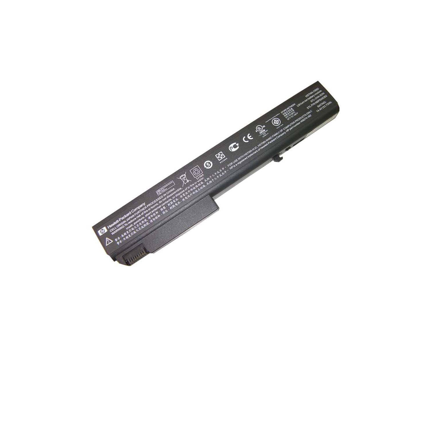 Batterie de remplacement authentique de 8530 8540 W 8530 W 8540p EliteBook de HP - 73&nbsp;Wh Power