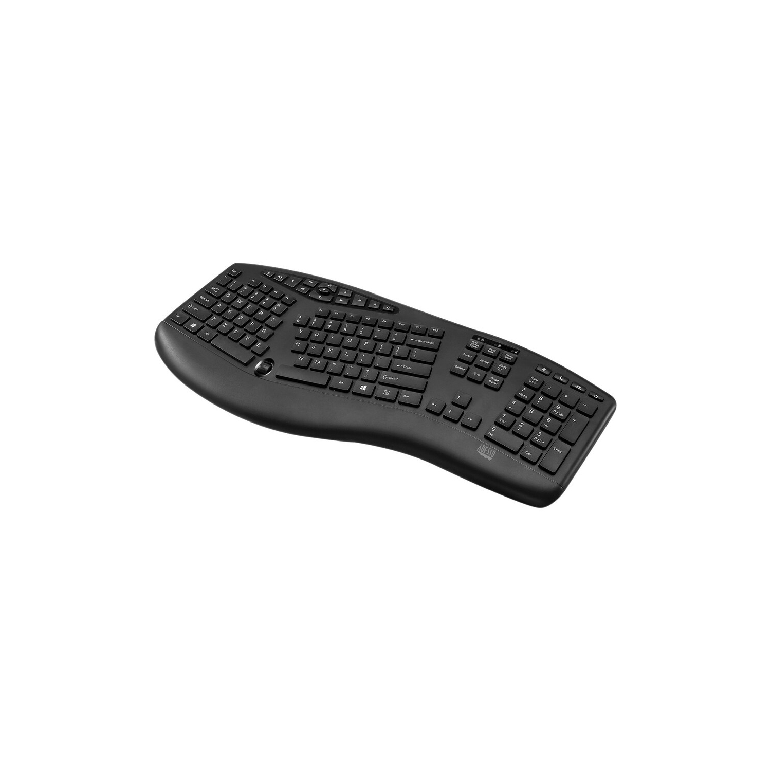 Adesso TruForm Wireless Ergonomic Keyboard And Optical Mouse
