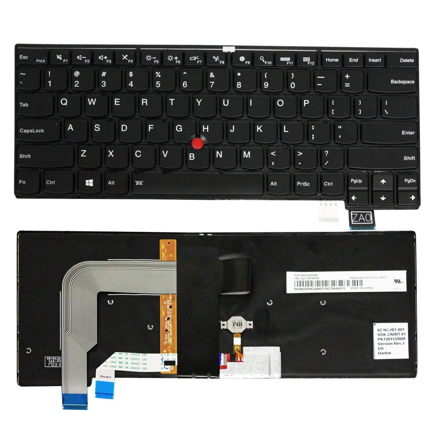 keyboard lenovo t460