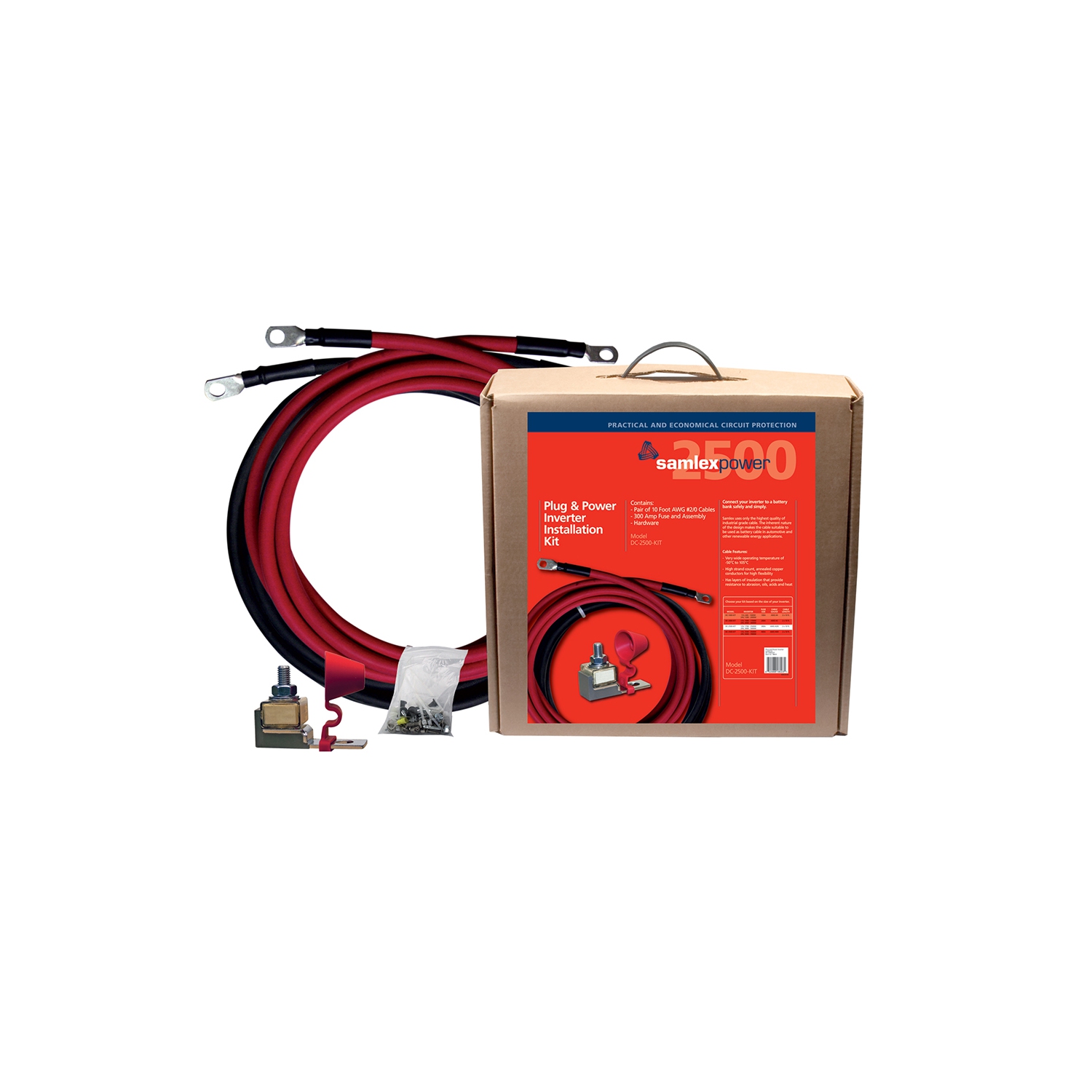 Samlex 300A Inverter Installation Kit f-2500W Inverter
