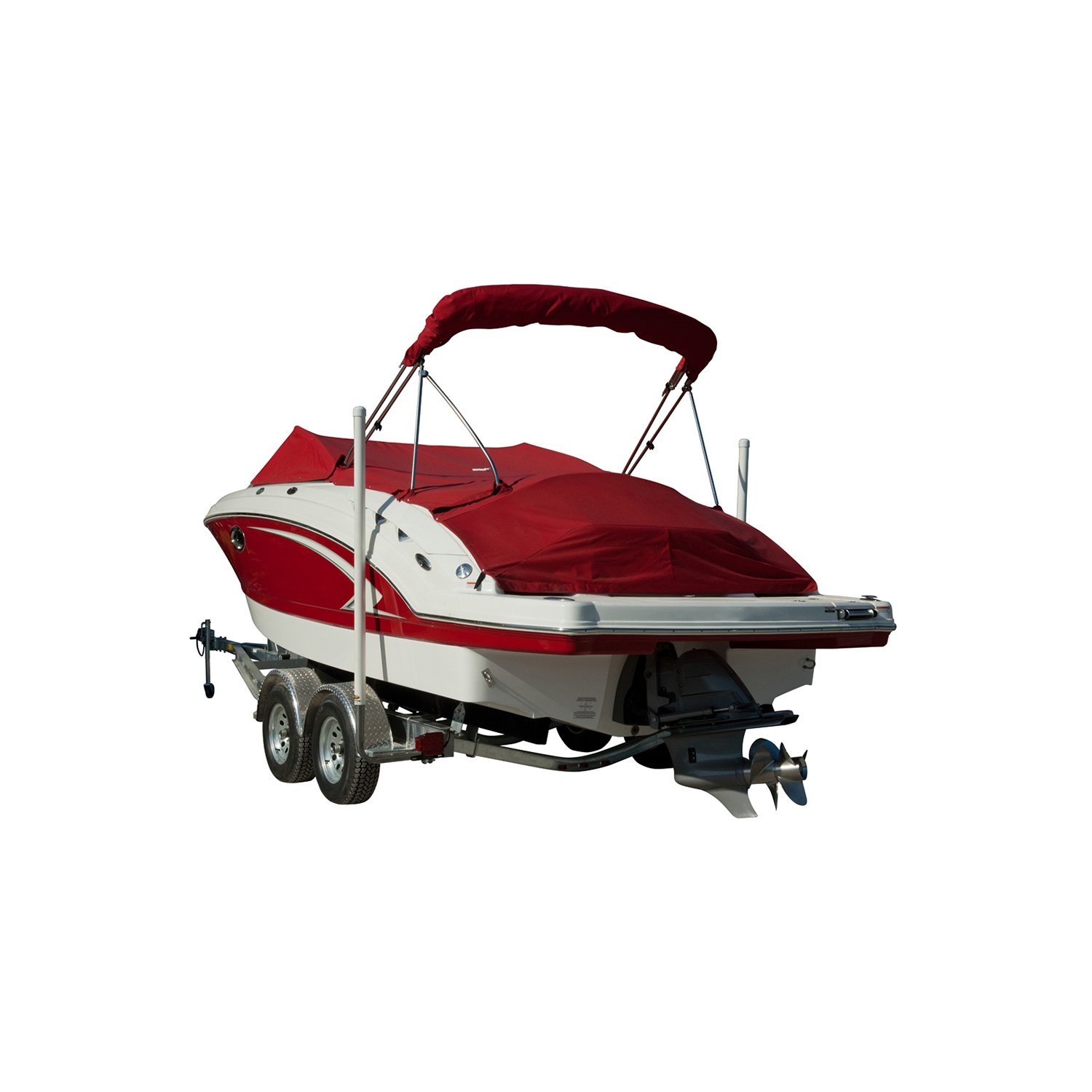 C.E. Smith 60" Post Boat Guide-On w-U-Bolt Mounting Brackets & Unlighted Posts