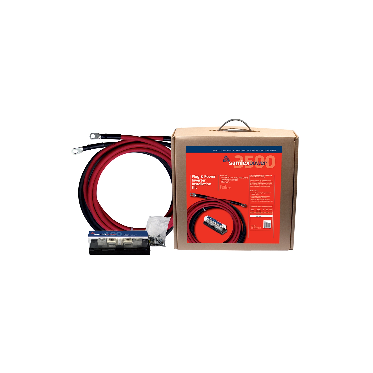 Samlex 400A Inverter Installation Kit f-3500W Inverter