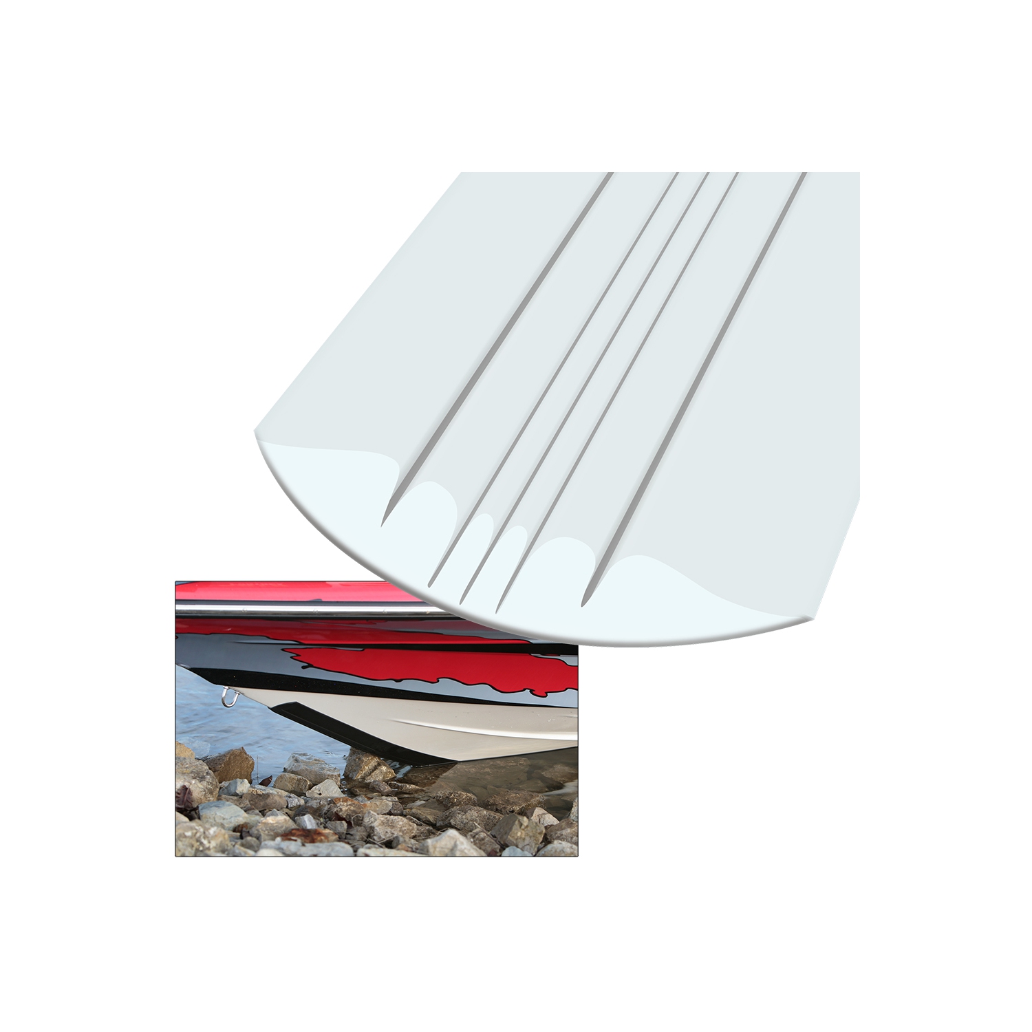 Megaware KeelGuard® - 9' - White