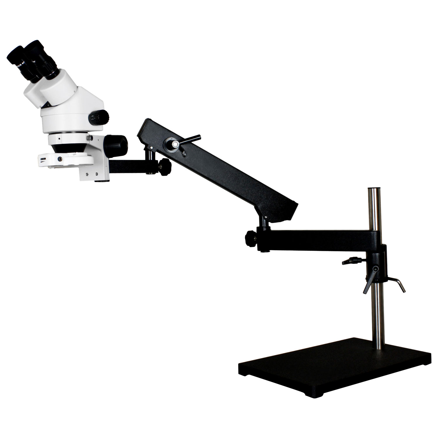 Walter Products 7x - 45x Binocular Stereo Microscope with Top LED Illumination