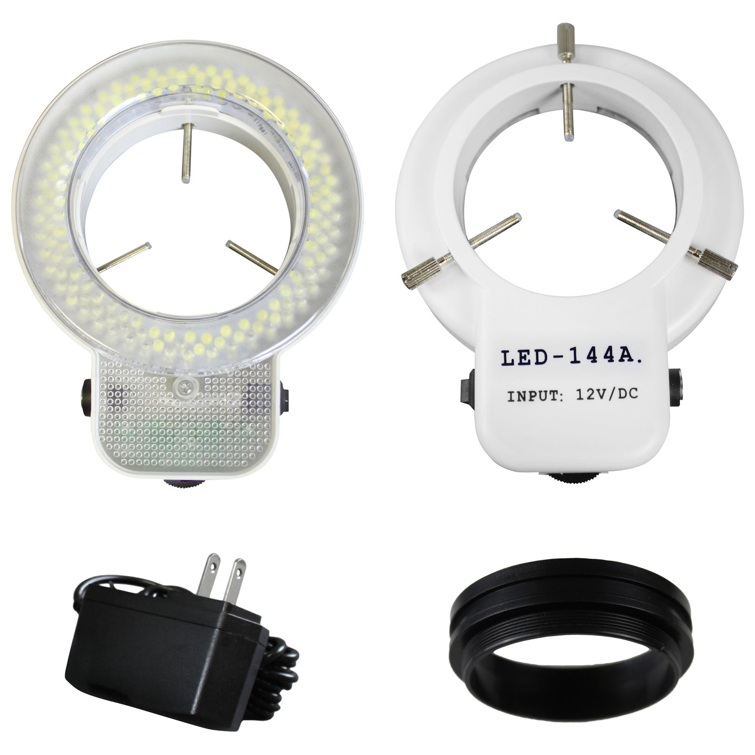 Walter Products 7x - 45x Binocular Stereo Microscope with Top LED Illumination