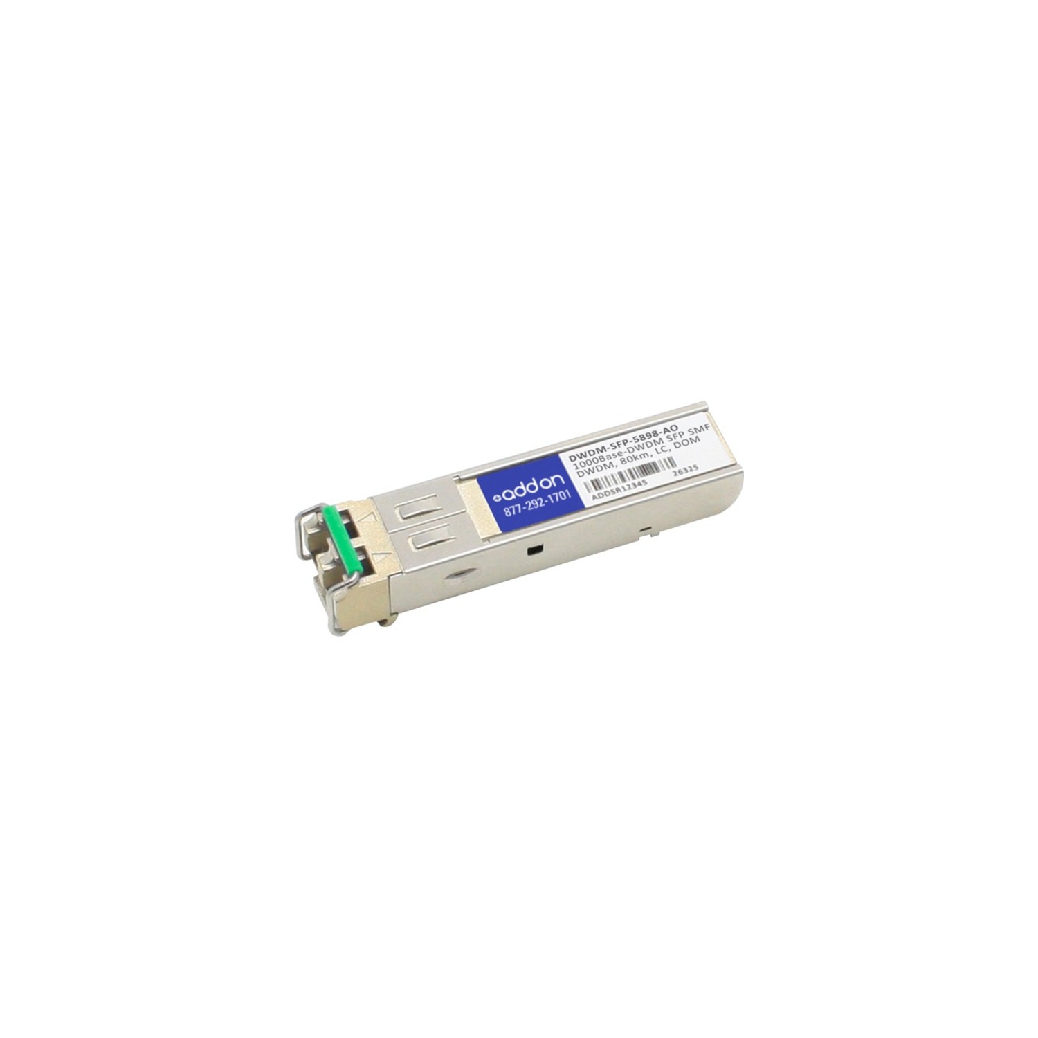 AddOn Cisco DWDM-SFP-5898 Compatible TAA Compliant 1000Base-DWDM 100GHz SFP Transceiver