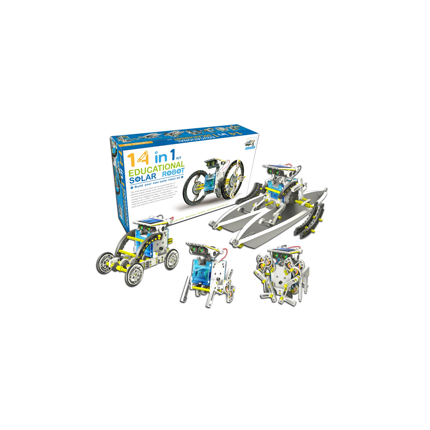 CIC 14 in 1 Educational Solar Robot