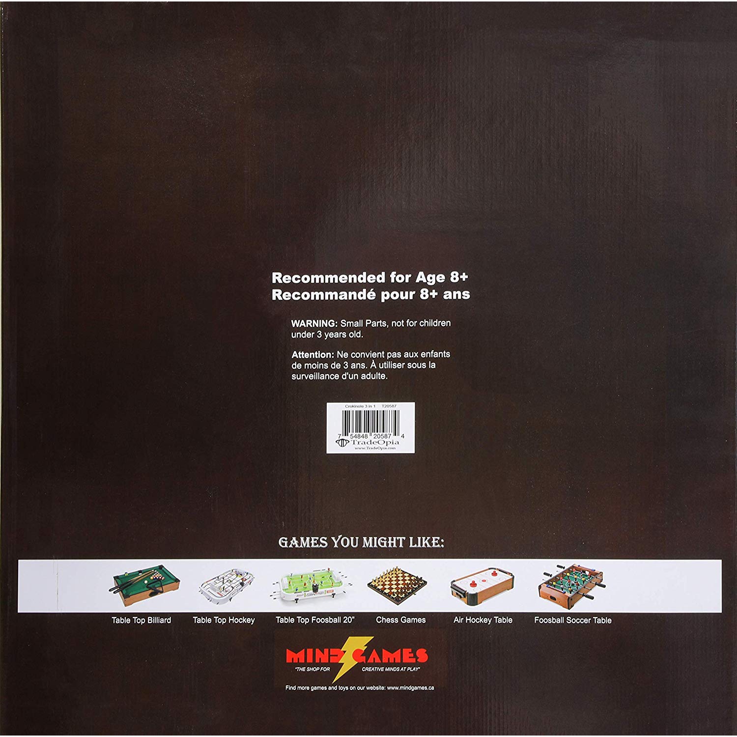 Deluxe CROKINOLE 3 in 1