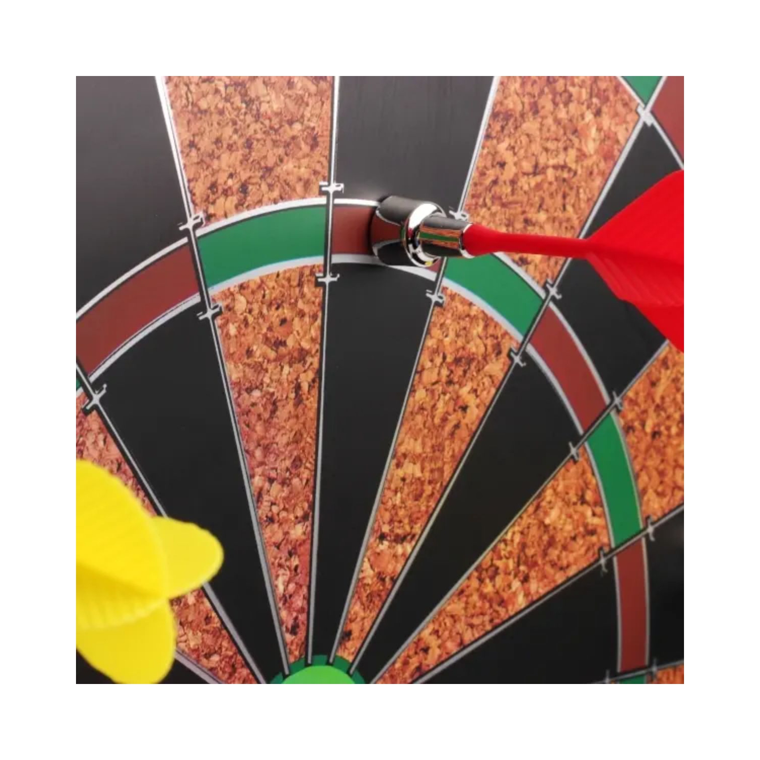 Tradeopia Dart Game Set: Includes Safe Magnetic Dartboard with 6 Super Strong Darts - Fun for All Ages