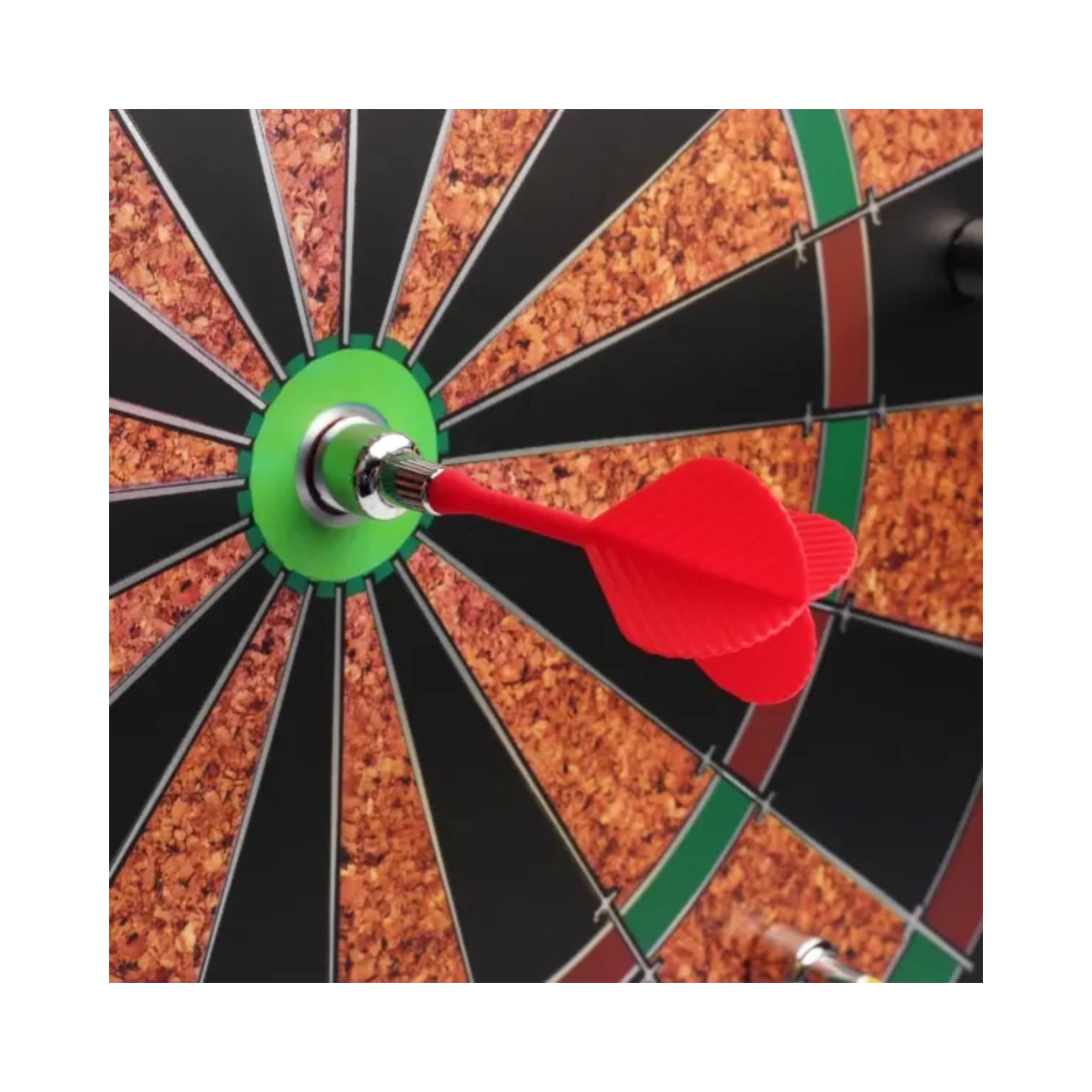 Tradeopia Dart Game Set: Includes Safe Magnetic Dartboard with 6 Super Strong Darts - Fun for All Ages