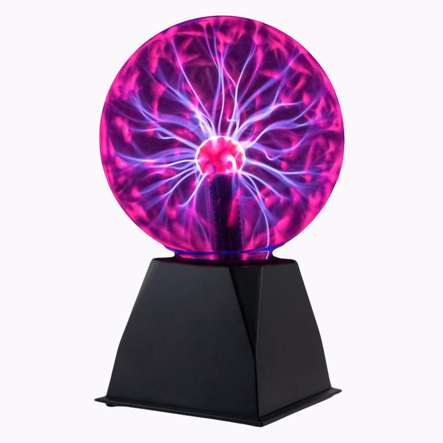 Mind Games Interactive 6" Plasma Ball - Sensitive to Touch and Responsive to Sound