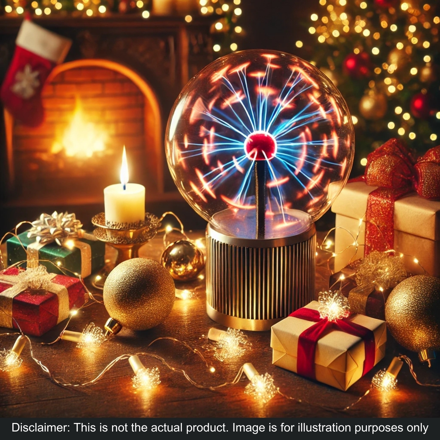 Mind Games Interactive 6" Plasma Ball - Sensitive to Touch and Responsive to Sound