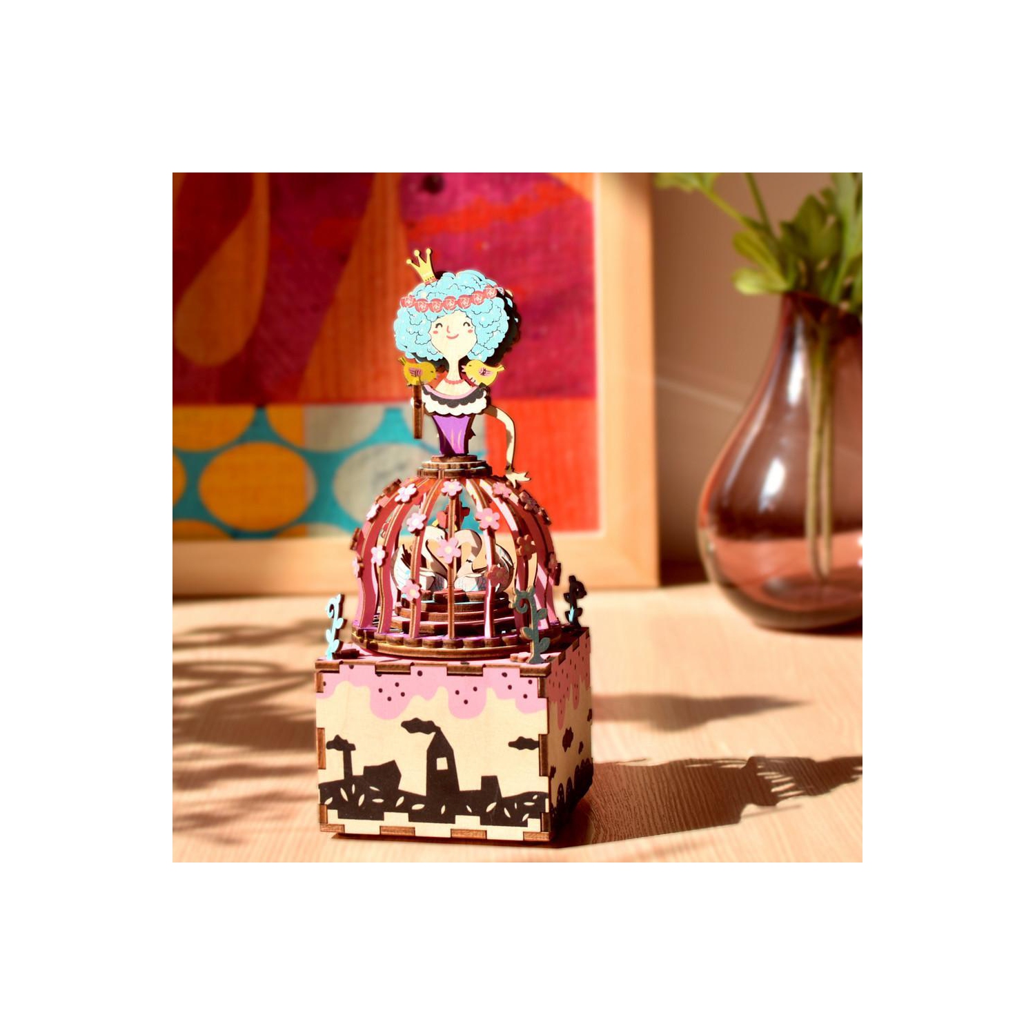 DIY Wooden Music Box - Princess