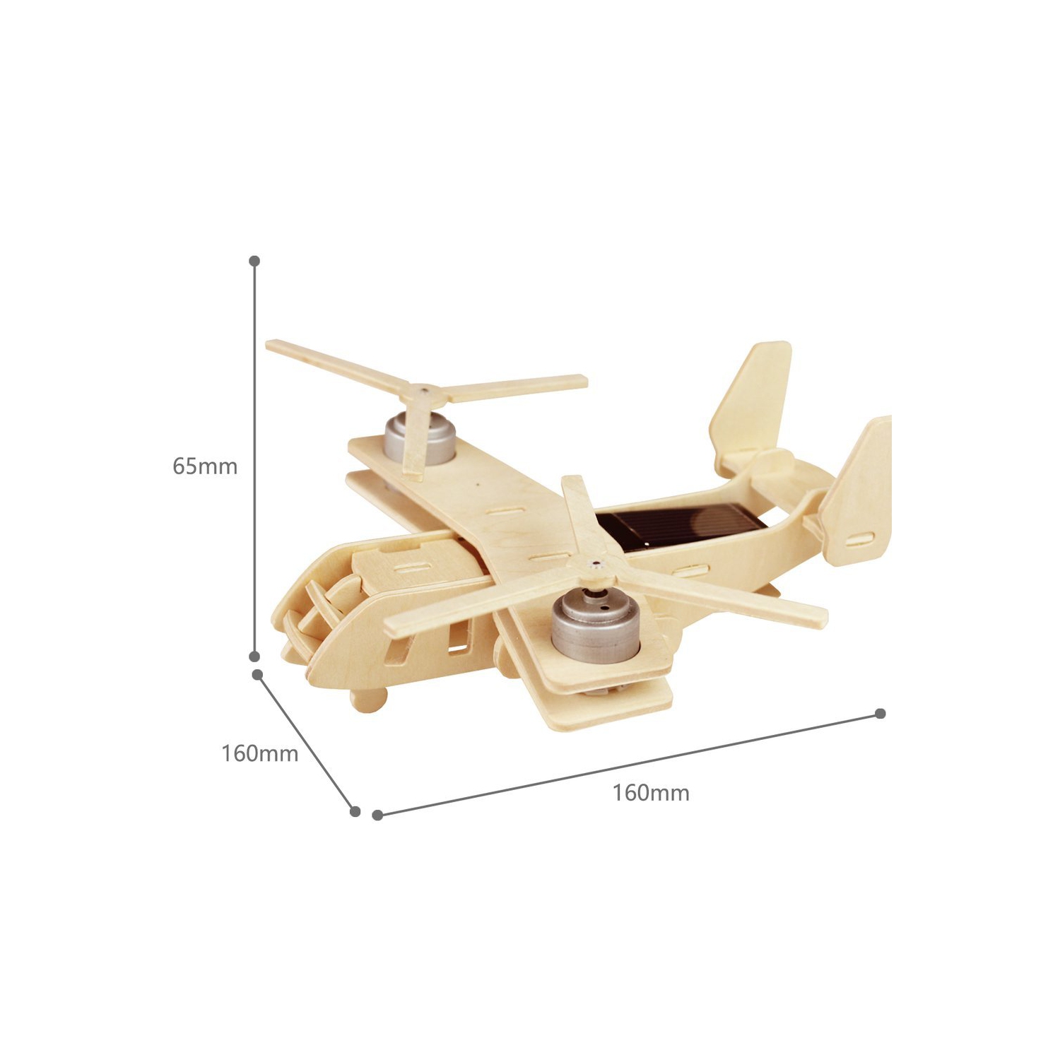 DIY Wooden Solar Powered Aircrafts - V22