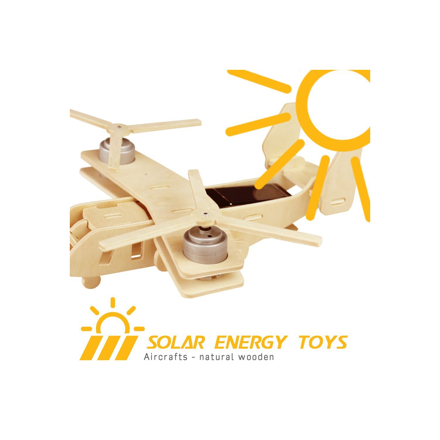 DIY Wooden Solar Powered Aircrafts - V22