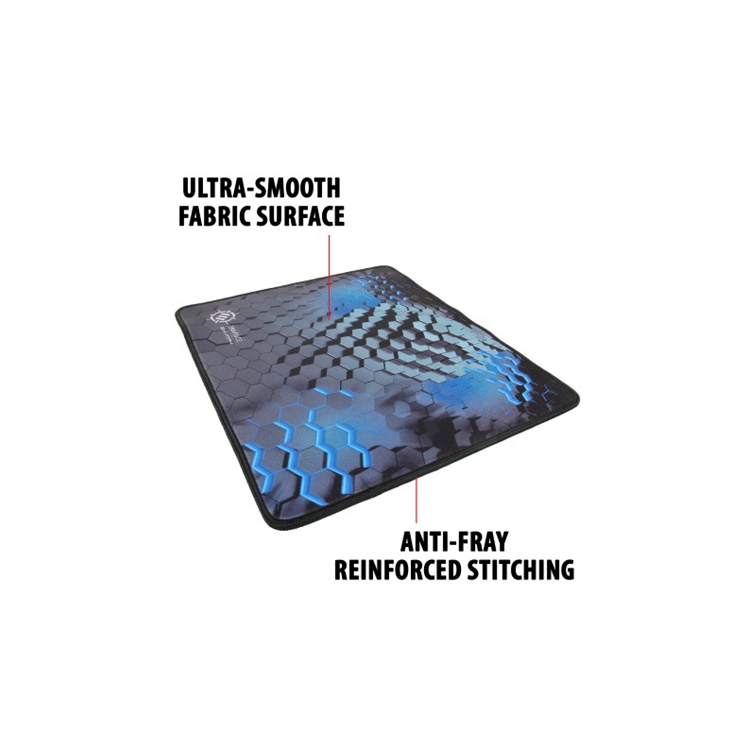 ENHANCE Infiltrate GX-MP4 Gaming Mat XL Black and Blue