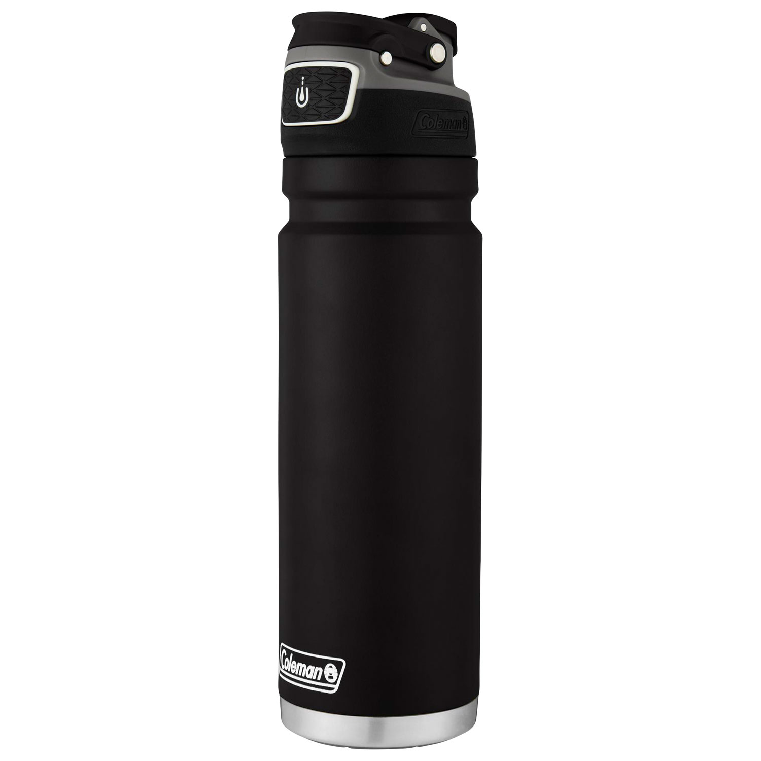 Coleman FreeFlow 700ml Insulated Stainless Steel Water Bottle - Black