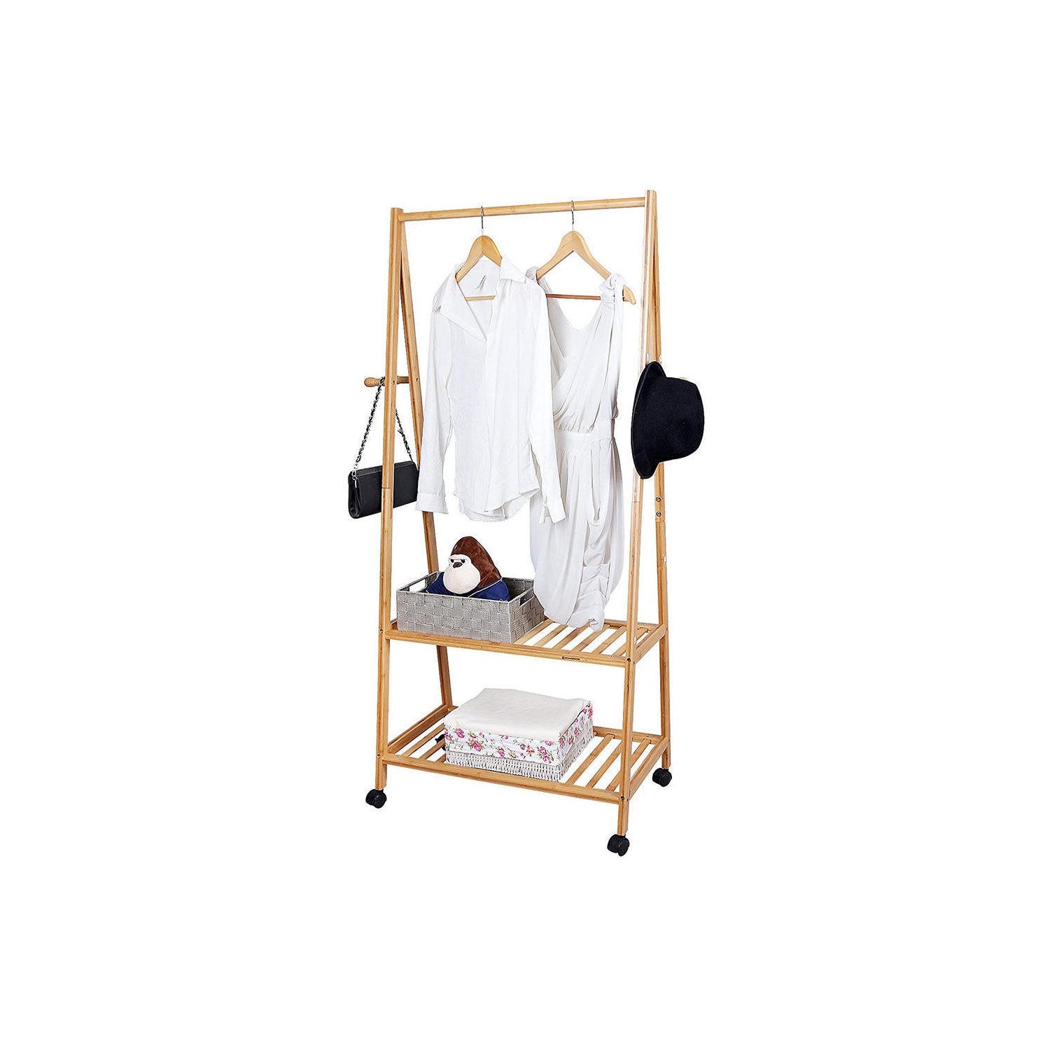 Kmart 43036592 Bamboo Garment Rack Installation Guide, 42 OFF