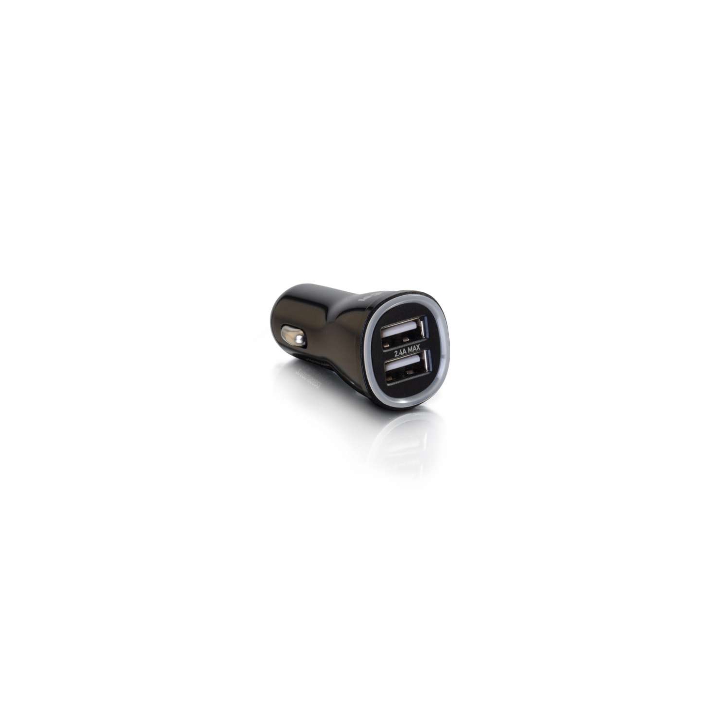 C2G Car Charger - Black (21070)