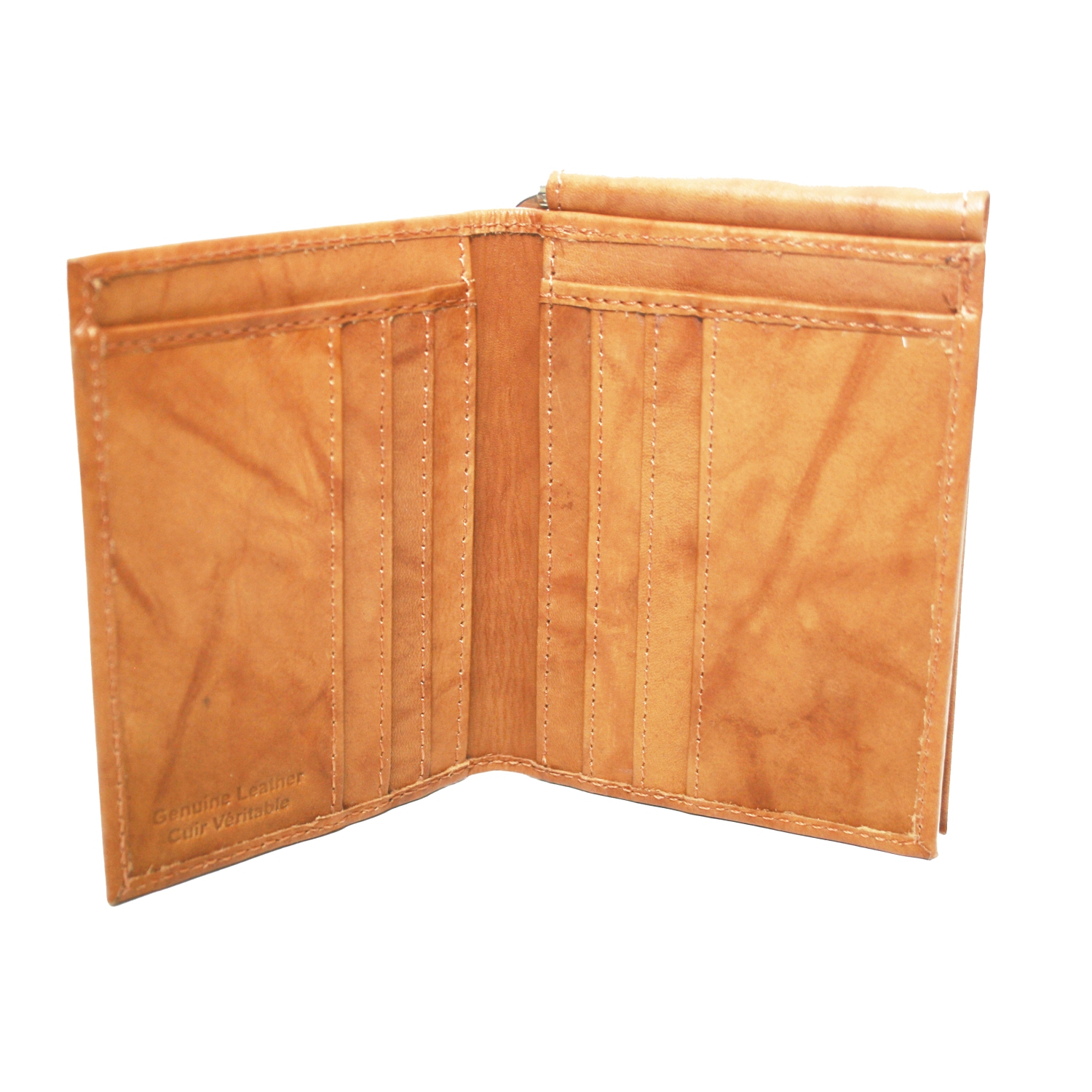 Ashlin® DESIGNER | BAYLEY Mens moneyclip wallet with 6 card pockets