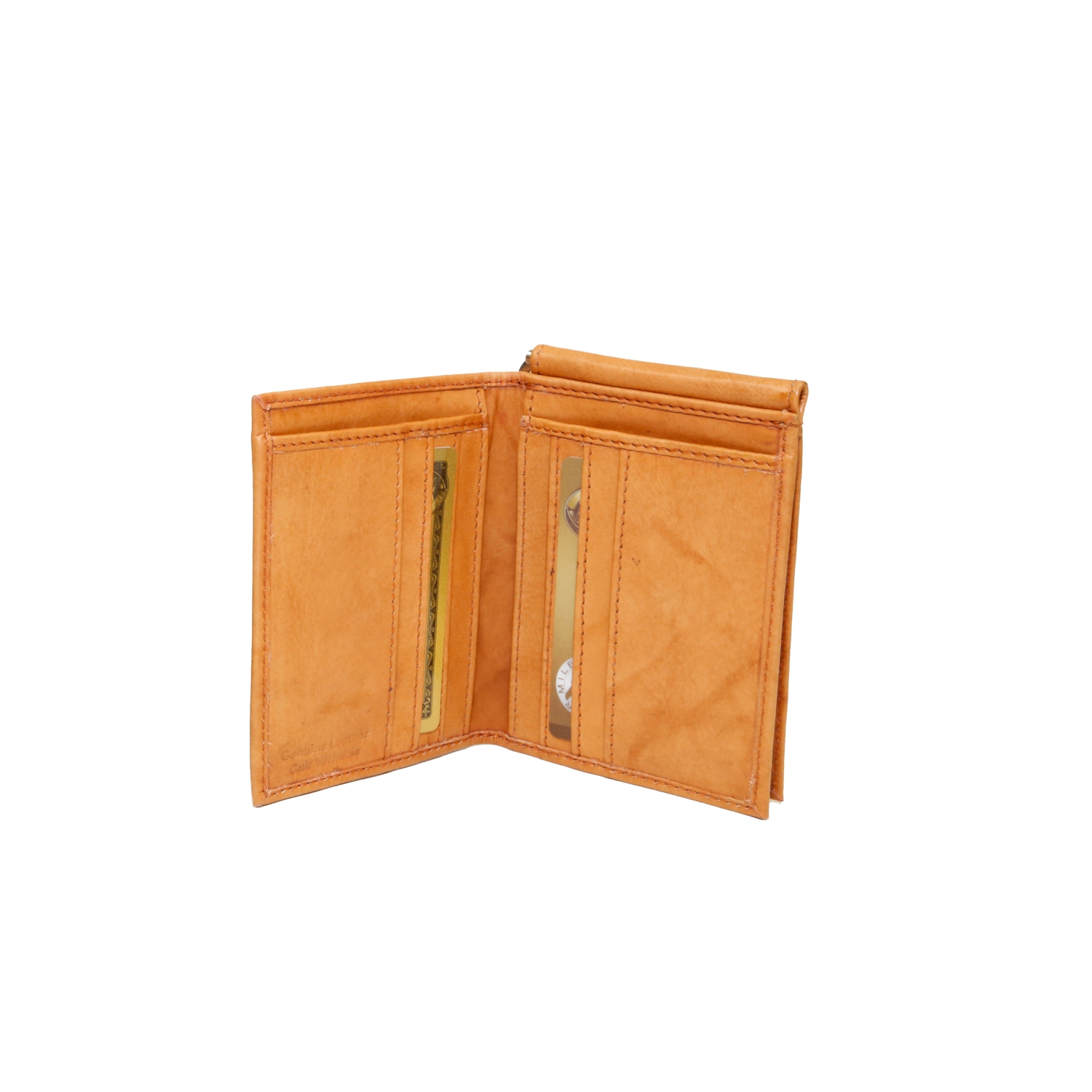 Ashlin® DESIGNER | BAYLEY Mens moneyclip wallet with 6 card pockets