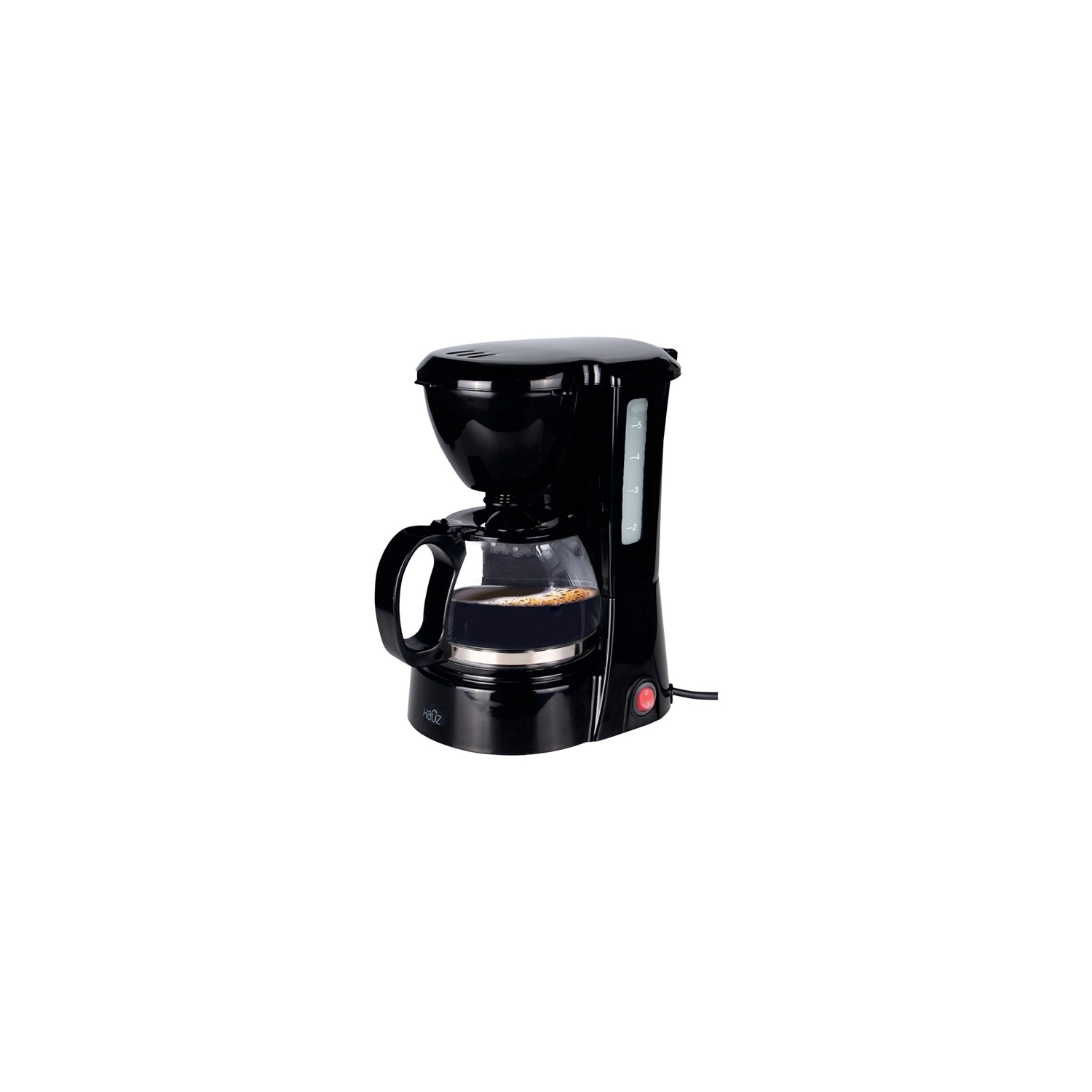 Hauz 5 Cups 750Ml Coffee Maker Black