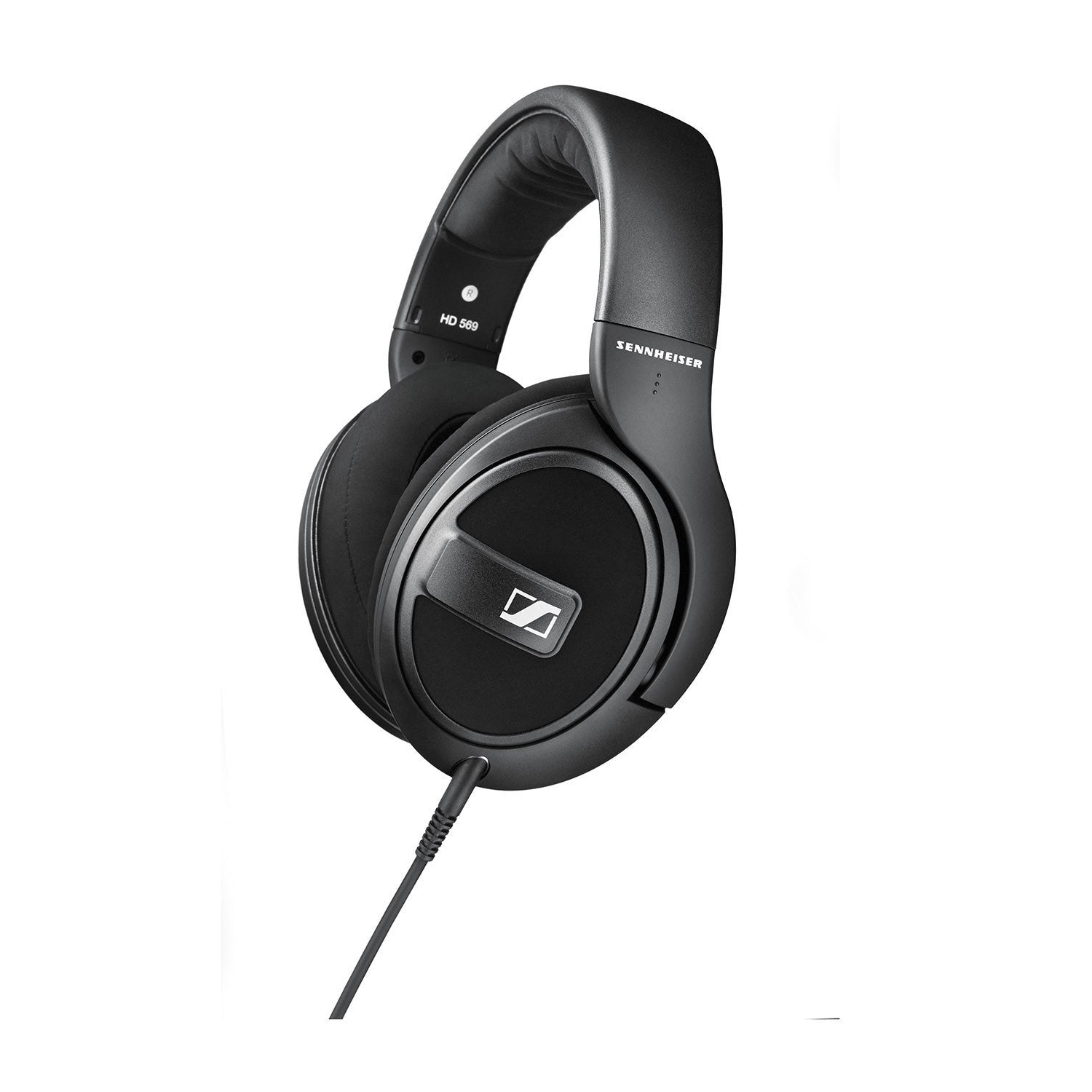 Remis à neuf - Casque d'écoute HD 569 à dos fermé de Sennheiser - Conception circum-auriculaire, câble amovible