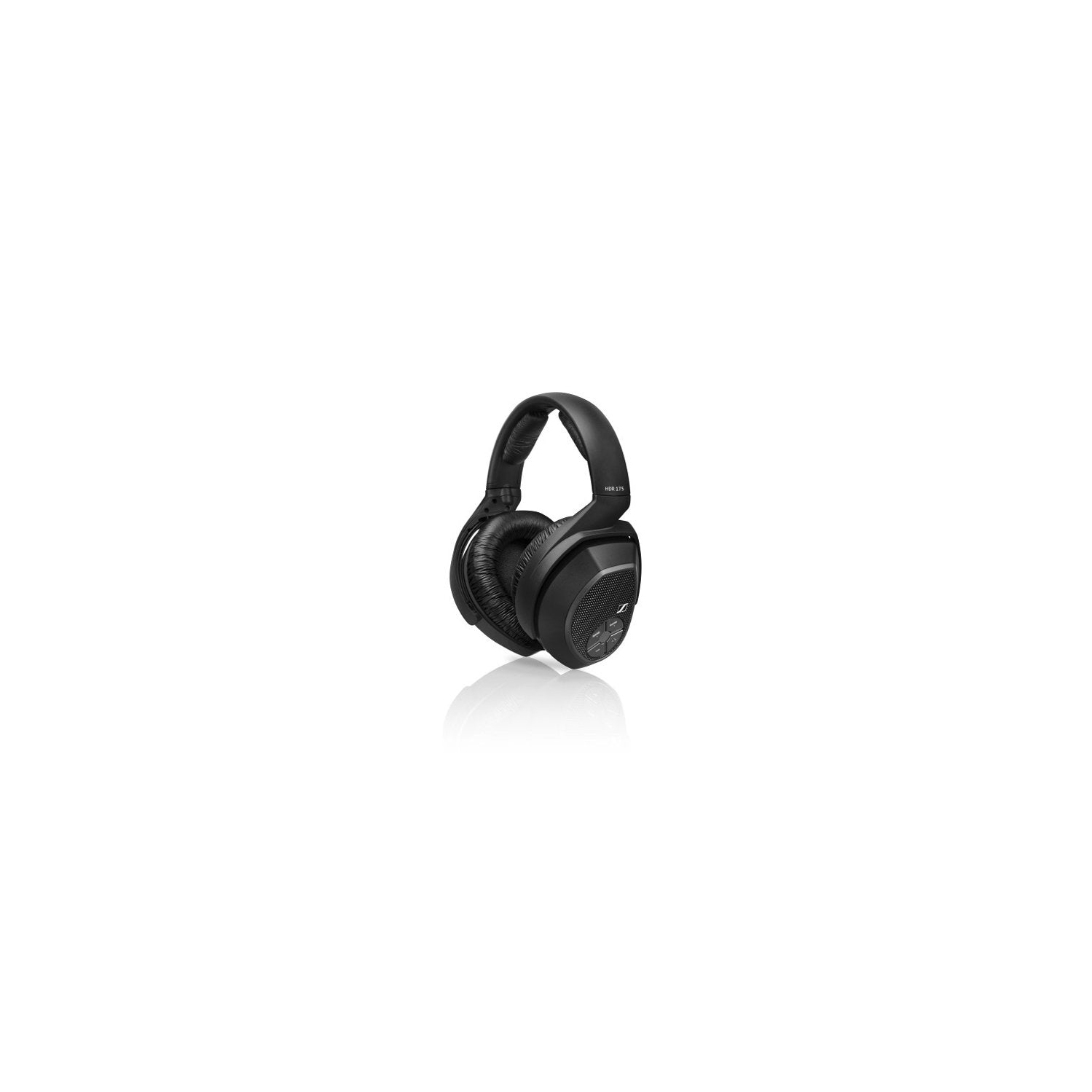 Refurbished (Excellent) - Sennheiser HDR 175 Over-Ear Supplemental RF Wireless Headphone for RS-175 Wireless System - Black - Certified Refurbished