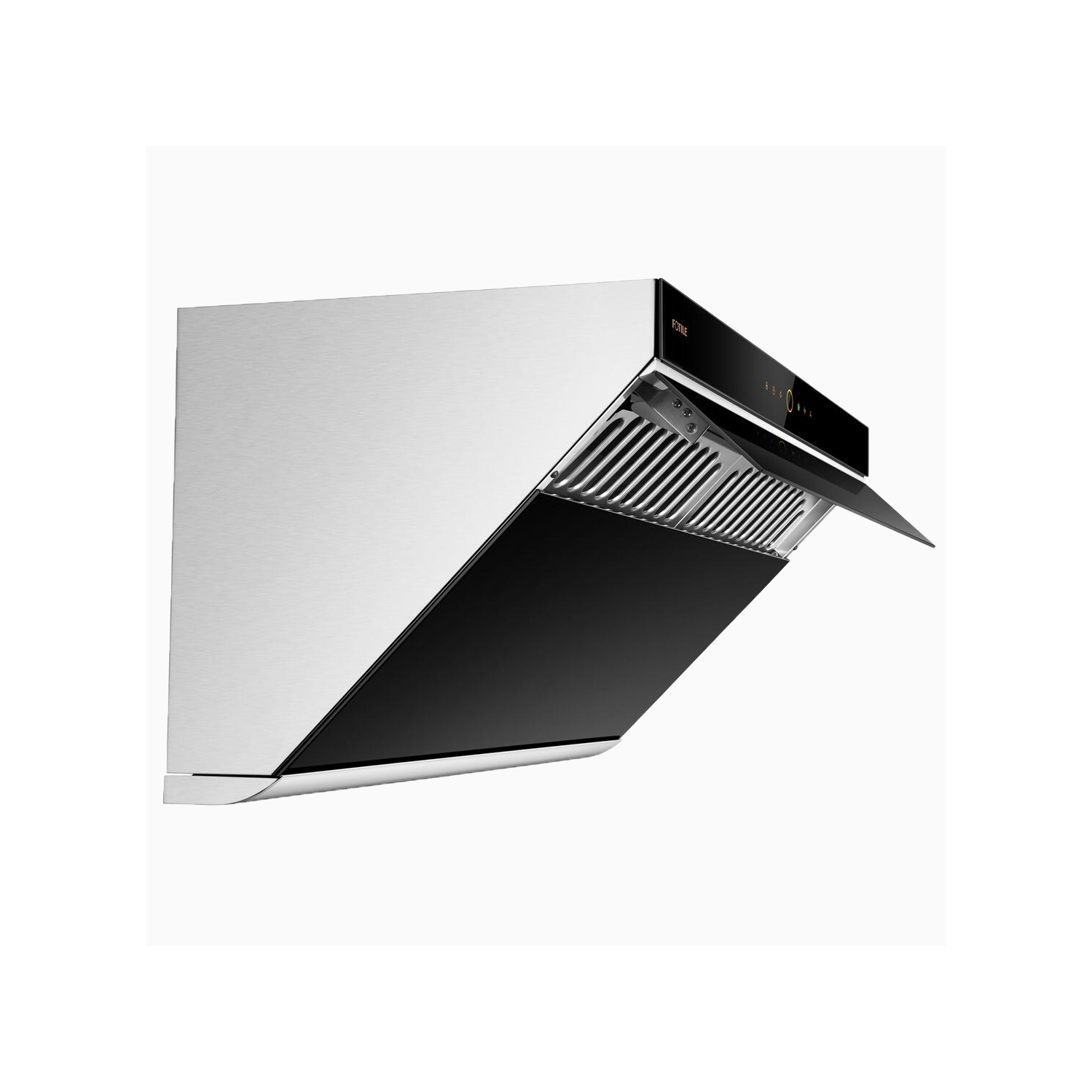 FOTILE 30” Range Hood | JQG7505 | Black Tempered Glass |Side Draft Air Filtration | Dual DC-Motor | Hands Free On and Off | Touchscreen with 4 Speed