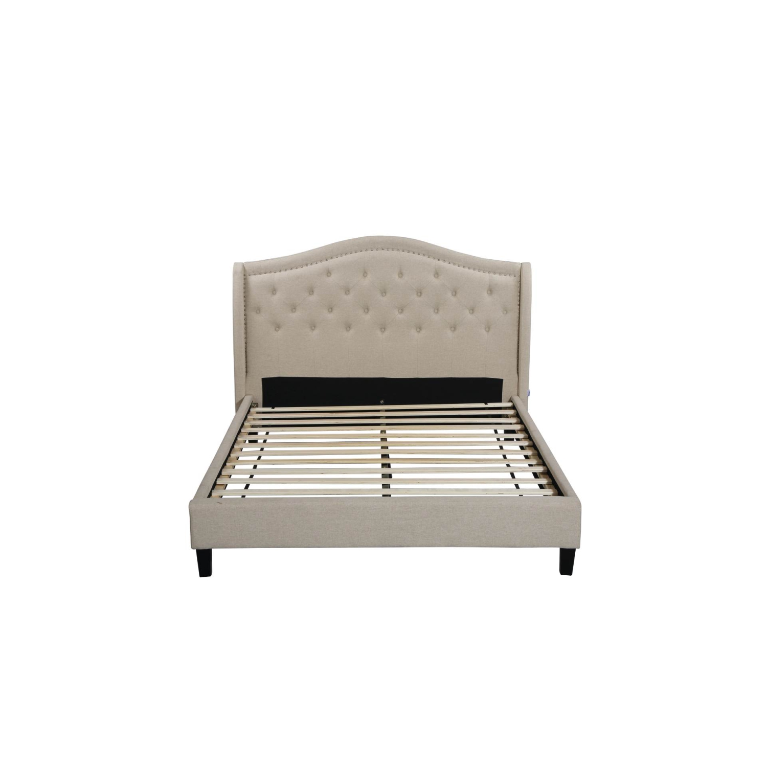 Husky® Twilight Upholstered Platform Bed – Queen - Beige