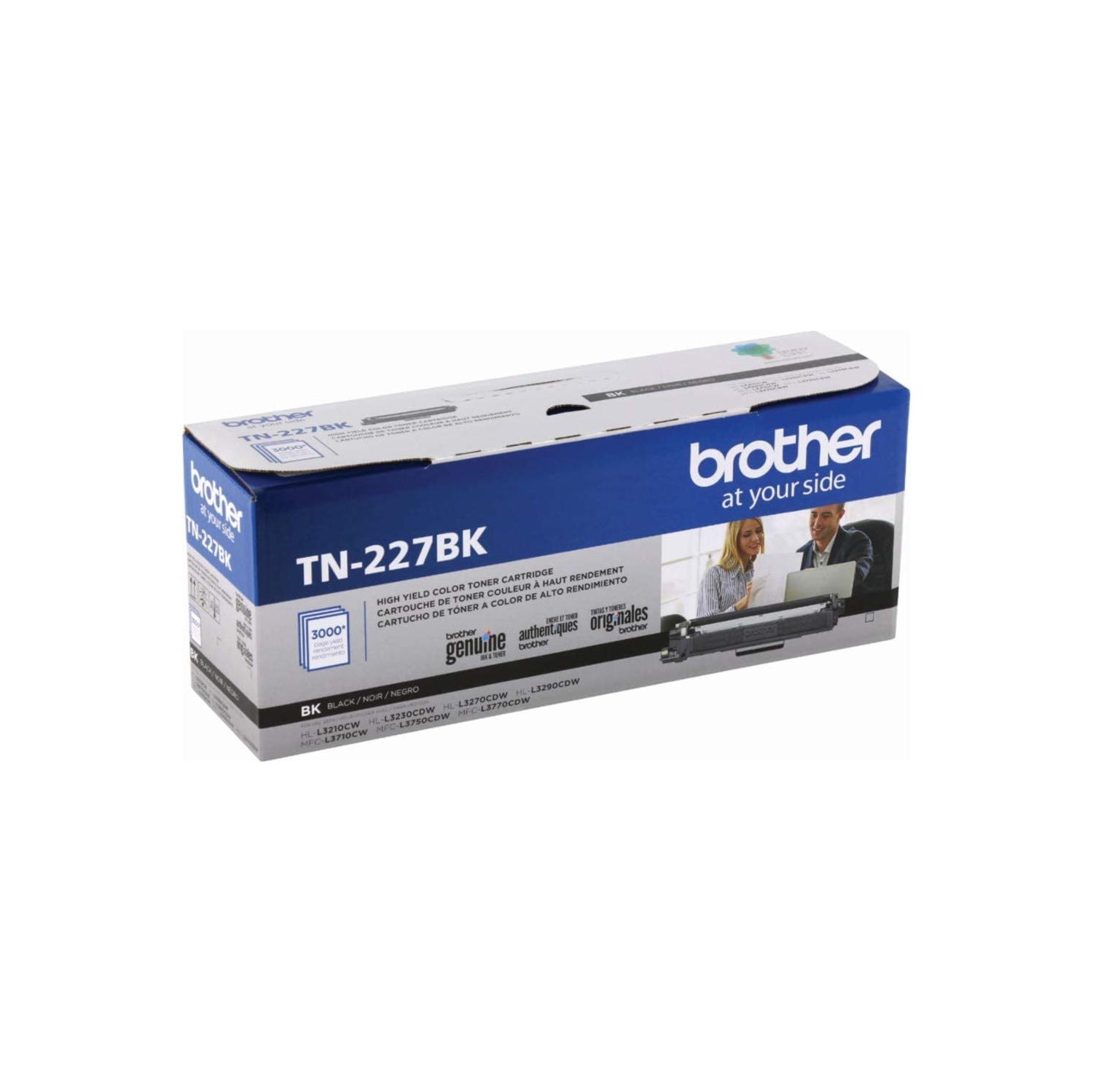 Brother TN227BK Cartouche de toner noir haut rendement