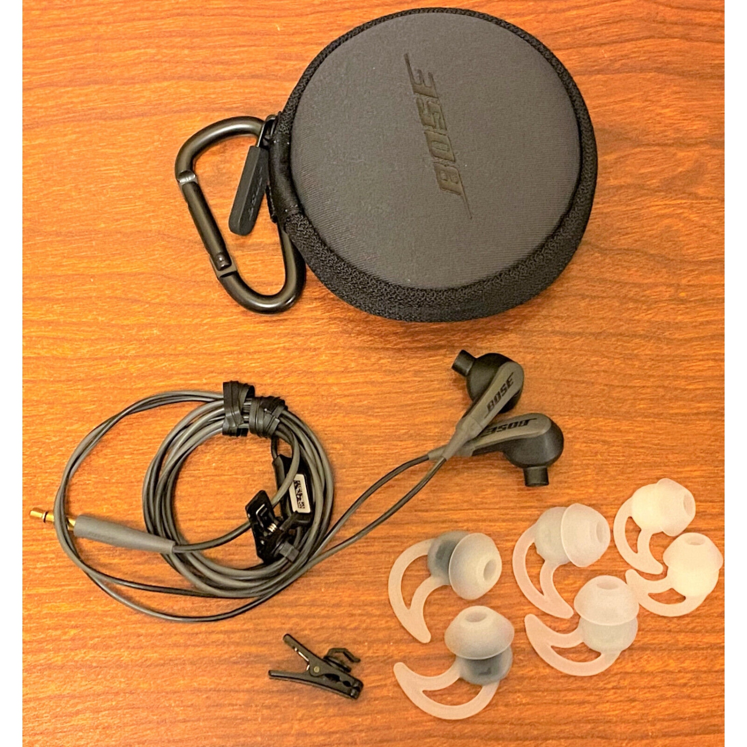 Refurbished Bose SoundSport In-Ear Headphones - Apple Devices, Charcoal